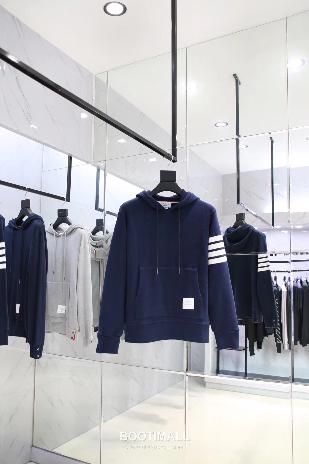 Thom Browne Cashmere Hoodie Grey 톰브라운 캐시미어 후디 그레이 TB850 2