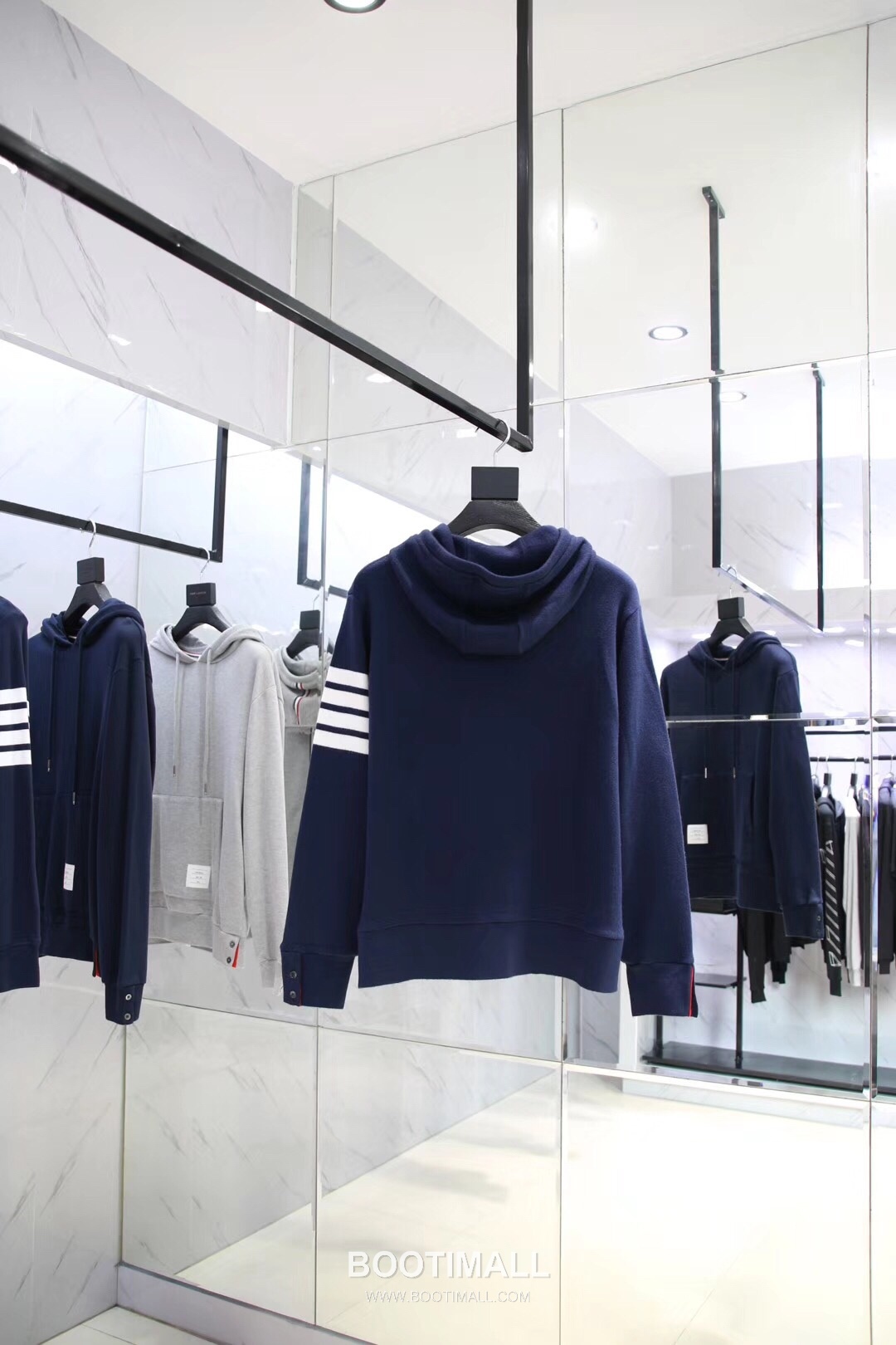 Thom Browne Cashmere Hoodie Grey 톰브라운 캐시미어 후디 그레이 TB850 3