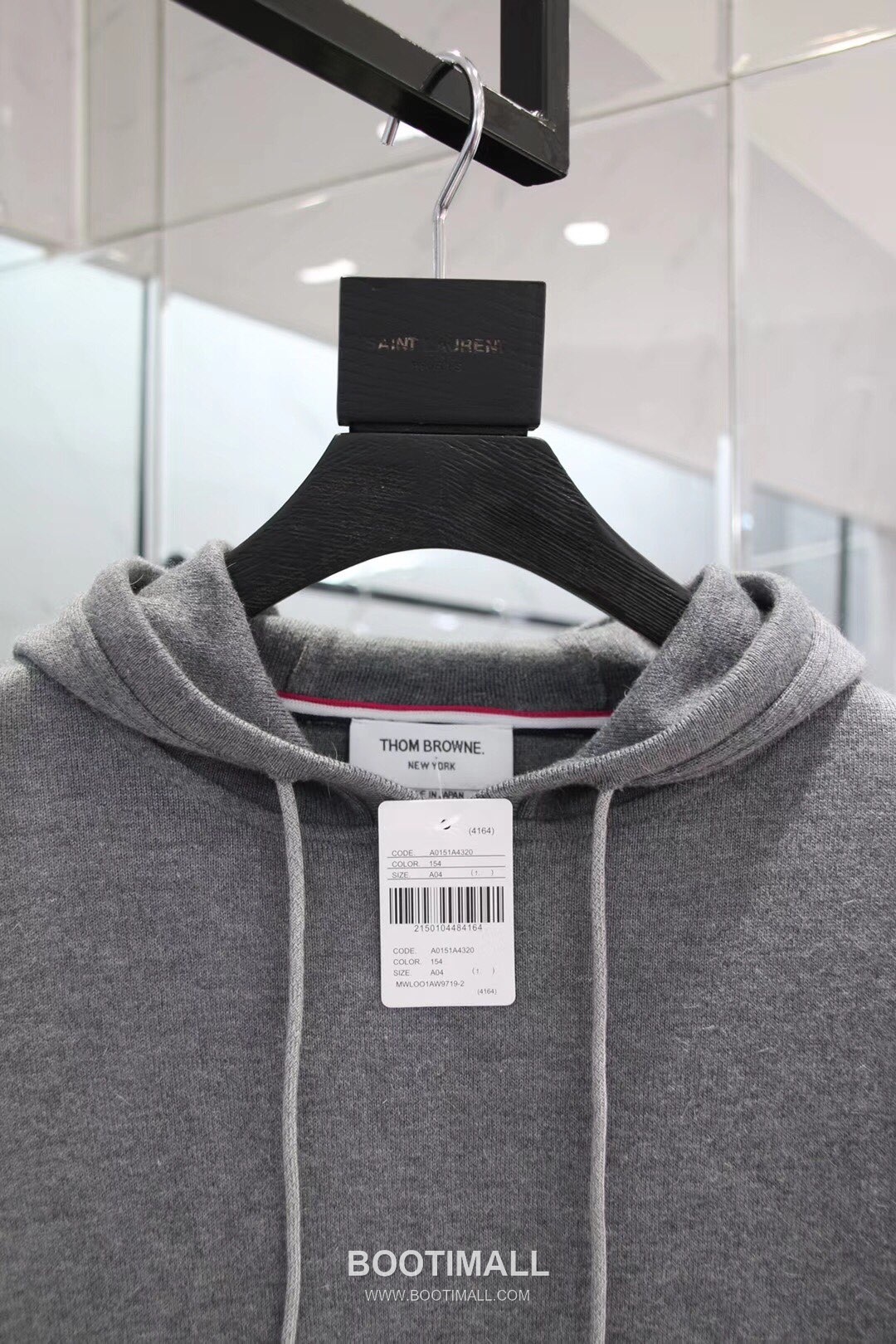 Thom Browne Cashmere Hoodie Grey 톰브라운 캐시미어 후디 그레이 TB850 6