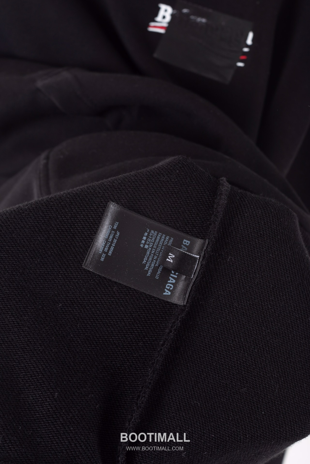 Balenciaga Black Tape Embroidery Hoodie Black 발렌시아가 블랙 테이프 자수 후드티 블랙 2637 17