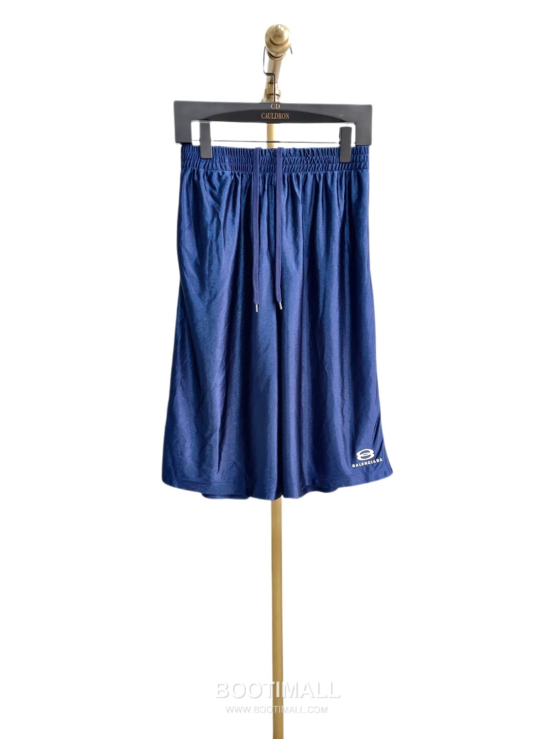 Balenciaga Double Ring Embroidery Basketball Shorts Navy 발렌시아가 더블 링 자수 바스켓볼 숏츠 네이비 31135 10