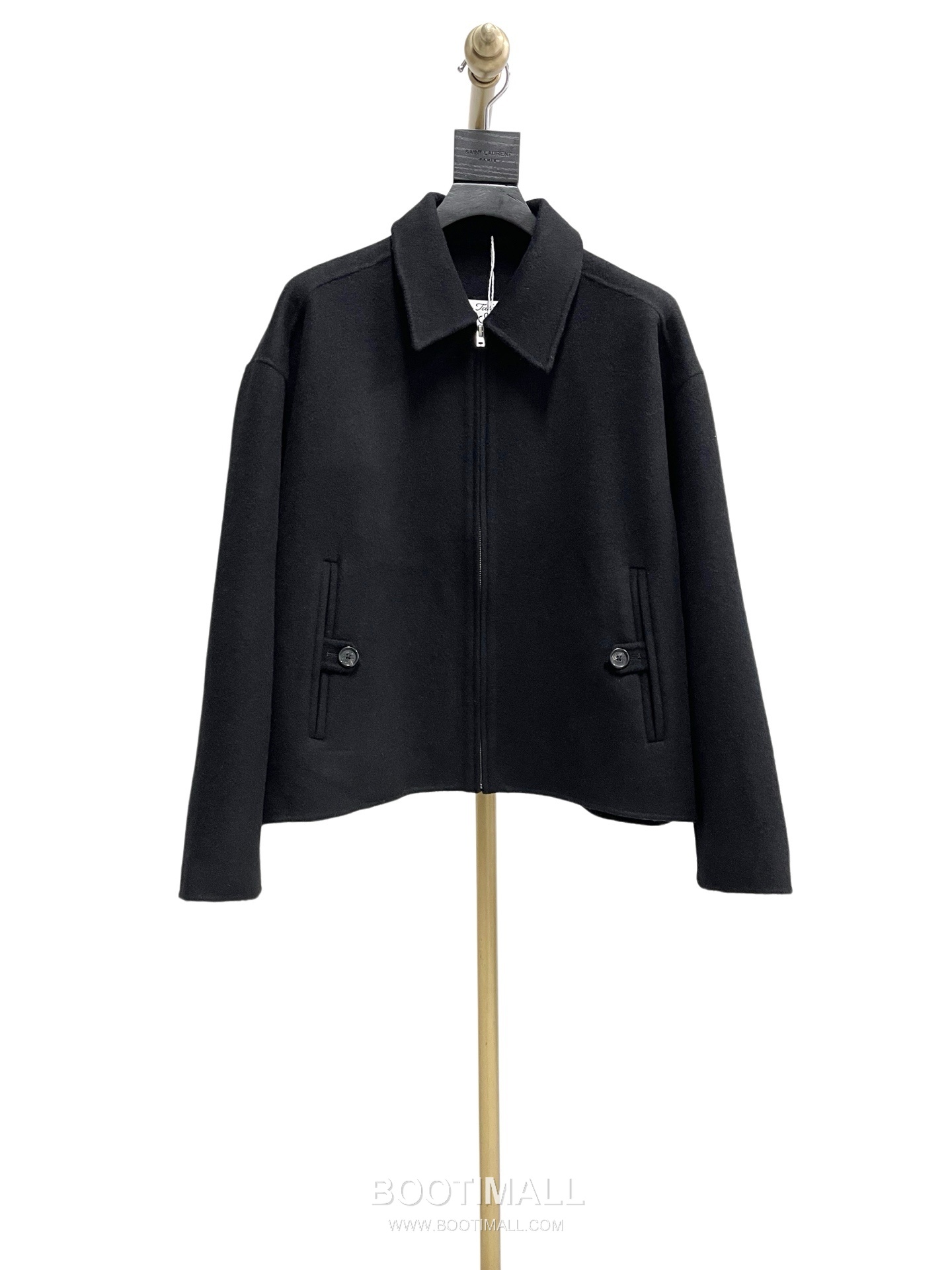 Acne Studios Cashmere Wool Collar Zip Jacket Black 아크네 스튜디오 캐시미어 울 칼라 집업 자켓 블랙 60065 8