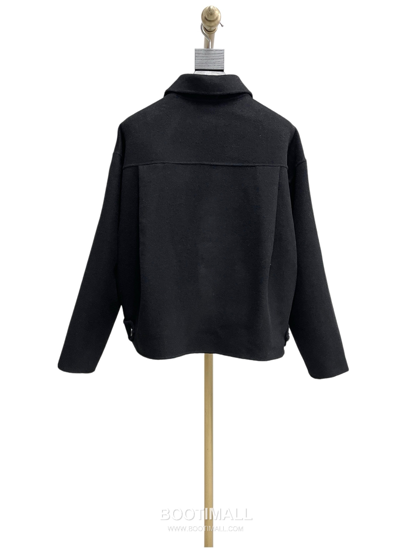 Acne Studios Cashmere Wool Collar Zip Jacket Black 아크네 스튜디오 캐시미어 울 칼라 집업 자켓 블랙 60065 9
