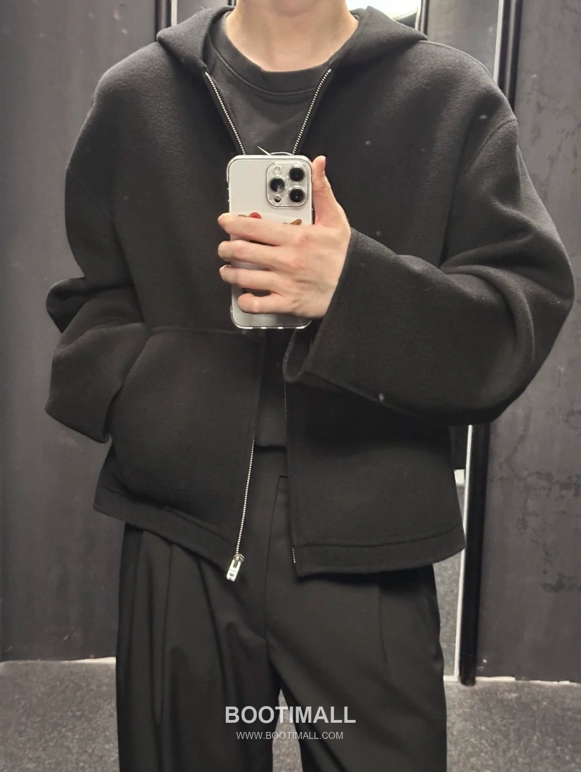 Acne Studios Cashmere Wool Hooded Zip-Up Jacket 60060 아크네 스튜디오 캐시미어 울 후드 집업 자켓 60060 3