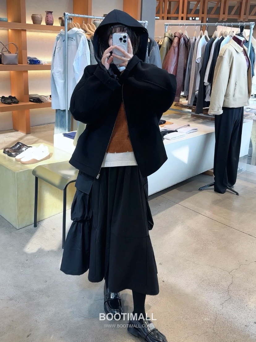 Acne Studios Cashmere Wool Hooded Zip-Up Jacket 60060 아크네 스튜디오 캐시미어 울 후드 집업 자켓 60060 5