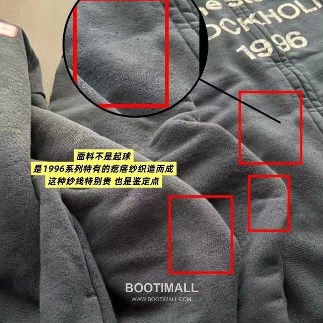 Acne Studios Stockholm 1996 Logo Cotton Blend Zip-Up Hoodie Charcoal 아크네 스튜디오 스톡홀름 1996 로고 코튼 블렌드 집업 후디 차콜 17