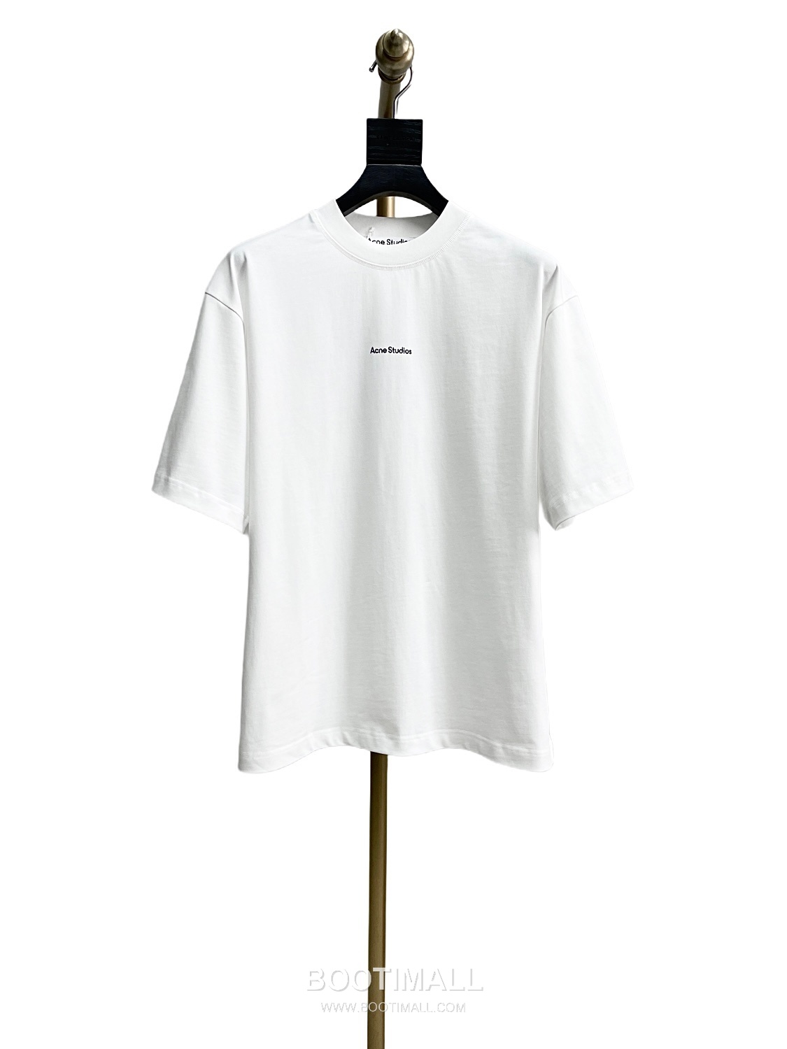 Acne Studios Logo Lettering Cotton T-Shirt White 아크네 스튜디오 로고 레터링 코튼 티셔츠 화이트 50005 10