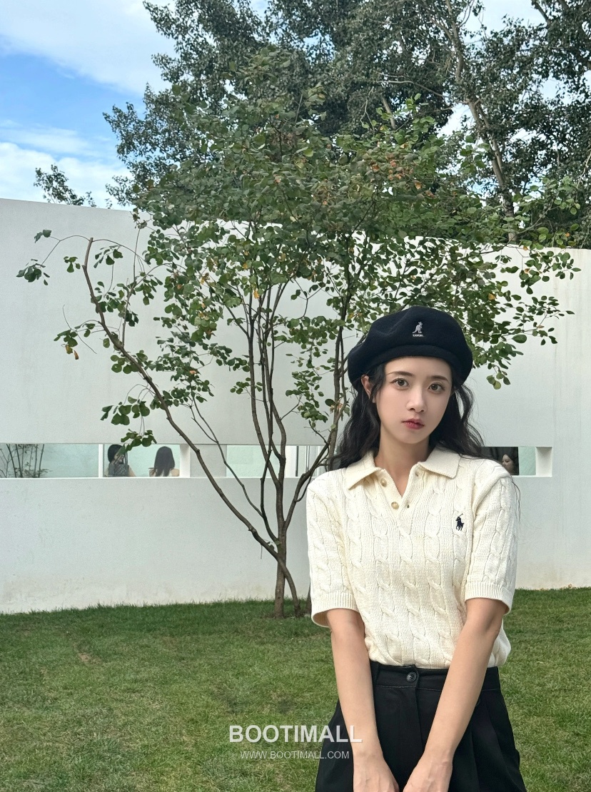 Ralph Lauren Cable Knit Polo Collar Short Sleeve Cotton Knit Shirt Cream 랄프로렌 케이블 니트 폴로 카라 반팔 코튼 니트 셔츠 크림 60112 4