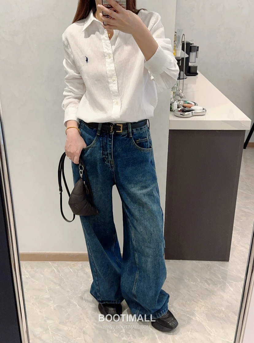 Ralph Lauren Classic Linen Shirt White 랄프로렌 클래식 리넨 셔츠 화이트 31301 7