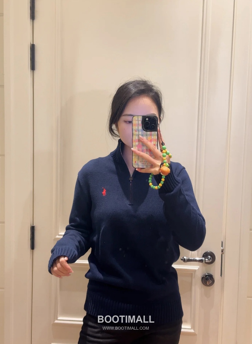 Ralph Lauren Stand Collar Half Zip Knit Sweater 랄프로렌 스탠드 칼라 하프 집업 니트 스웨터 3