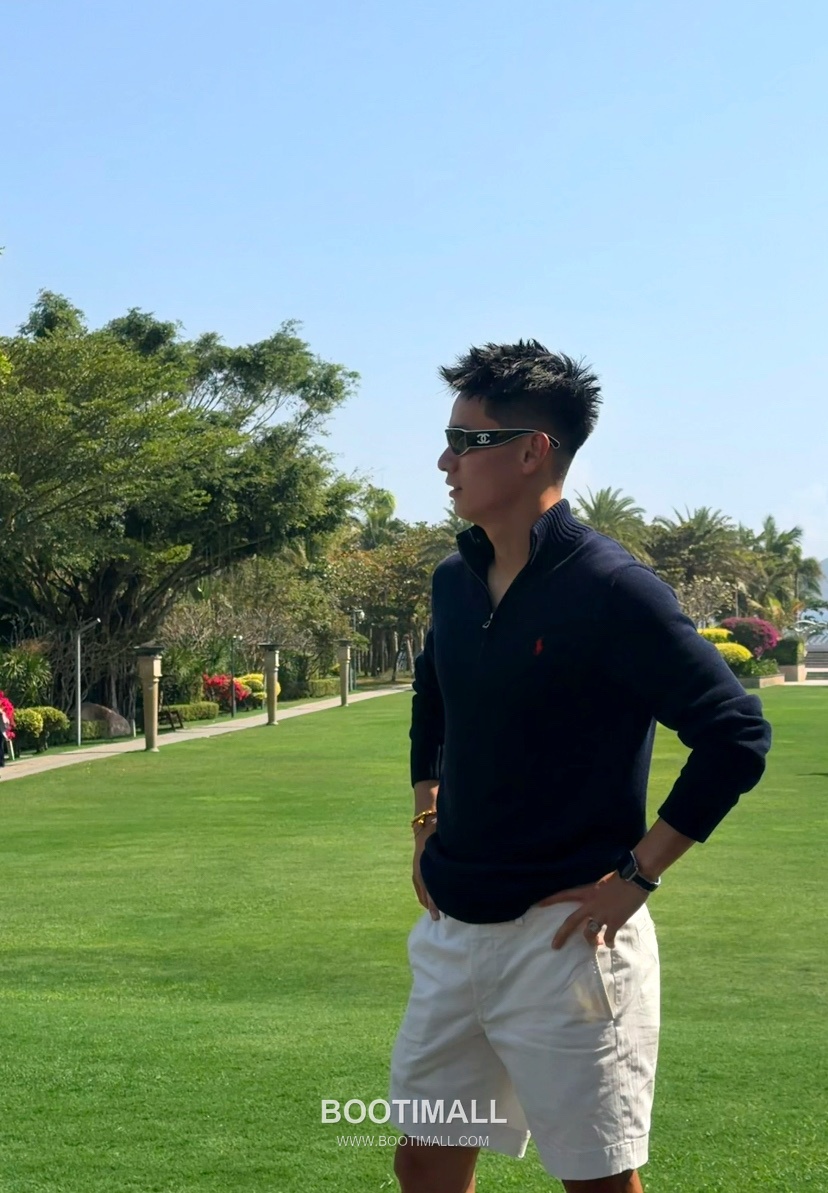 Ralph Lauren Stand Collar Half Zip Knit Sweater 랄프로렌 스탠드 칼라 하프 집업 니트 스웨터 5