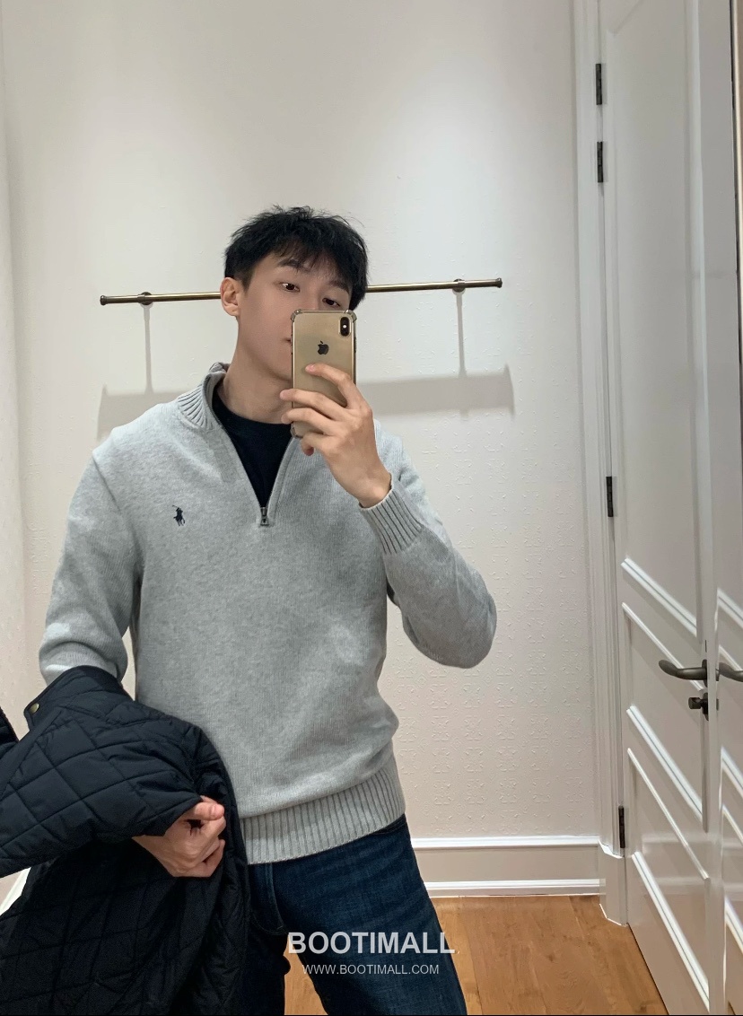 Ralph Lauren Stand Collar Half Zip Knit Sweater 랄프로렌 스탠드 칼라 하프 집업 니트 스웨터 16