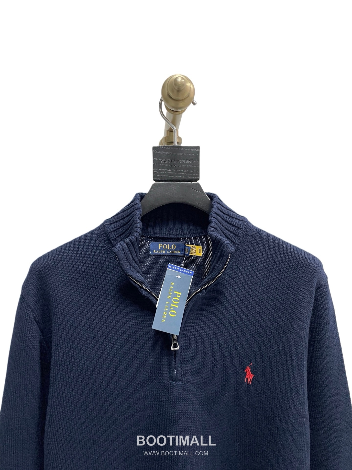 Ralph Lauren Stand Collar Half Zip Knit Sweater 랄프로렌 스탠드 칼라 하프 집업 니트 스웨터 19