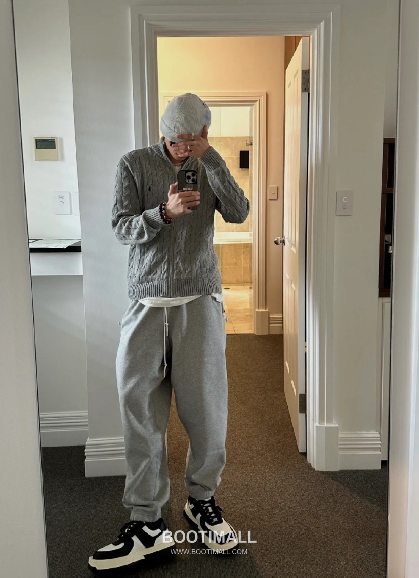 Ralph Lauren Cable Knit Full Zip Cardigan Grey 랄프로렌 케이블 니트 풀 집업 카디건 그레이 60053 5