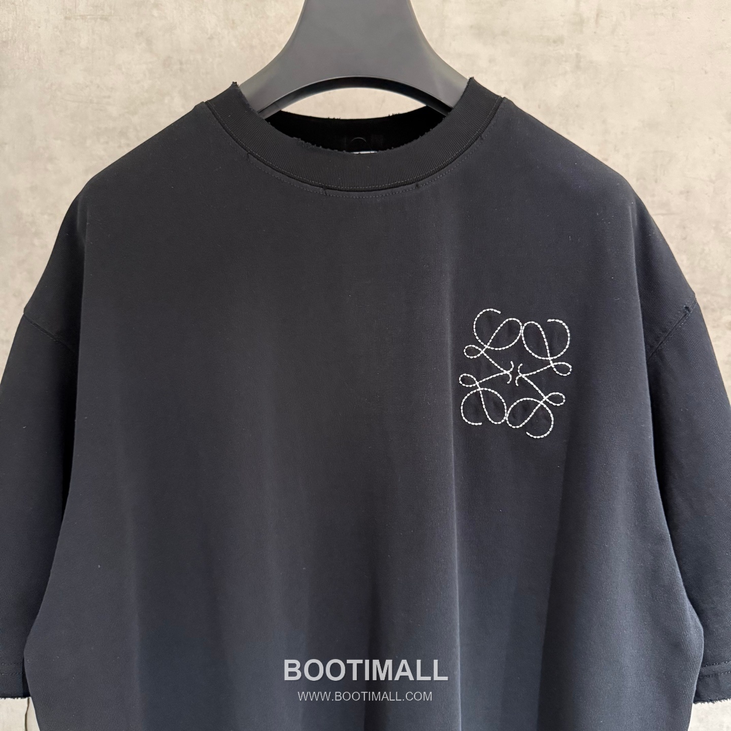 Loewe Embroidered Logo Cotton Short Sleeve T-Shirt 로에베 자수 로고 코튼 반팔 티셔츠 6