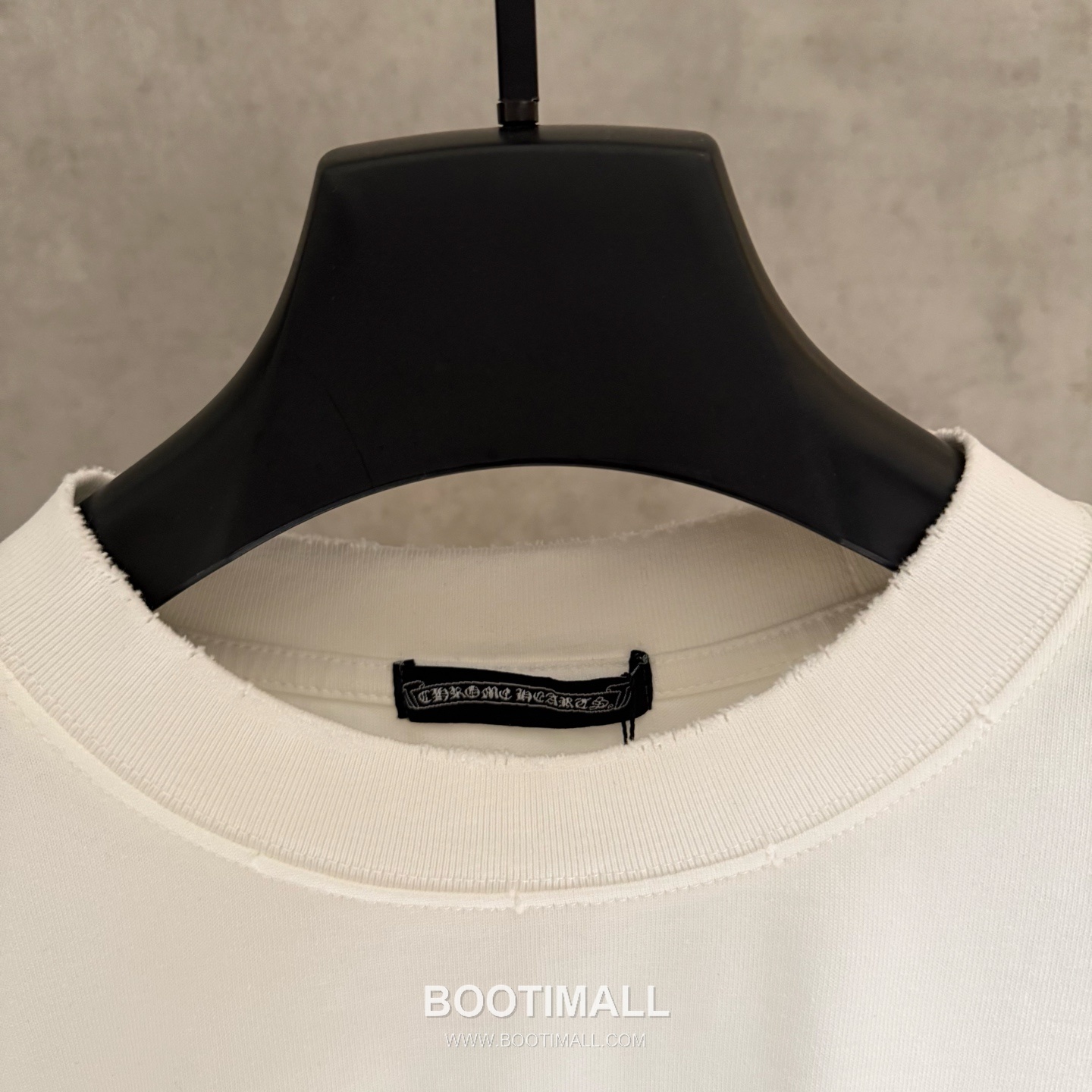 Chrome Hearts Embroidered Heavy Cotton T-Shirt Black White 크롬하츠 자수 헤비 코튼 티셔츠 블랙 화이트 8