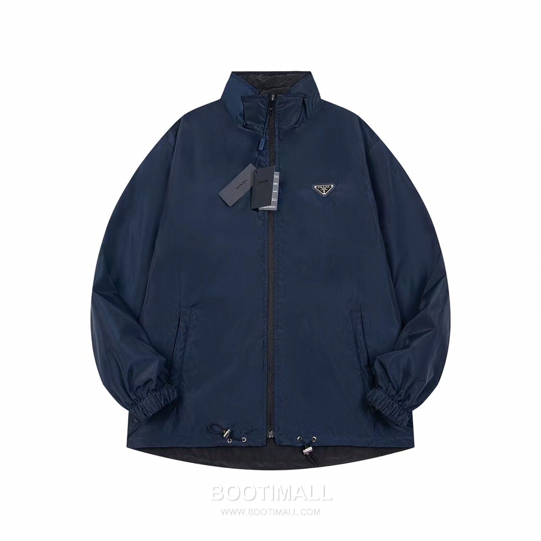 Prada Triangle Logo Nylon Reversible Hooded Jacket 프라다 트라이앵글 로고 나일론 리버서블 후드 자켓 3