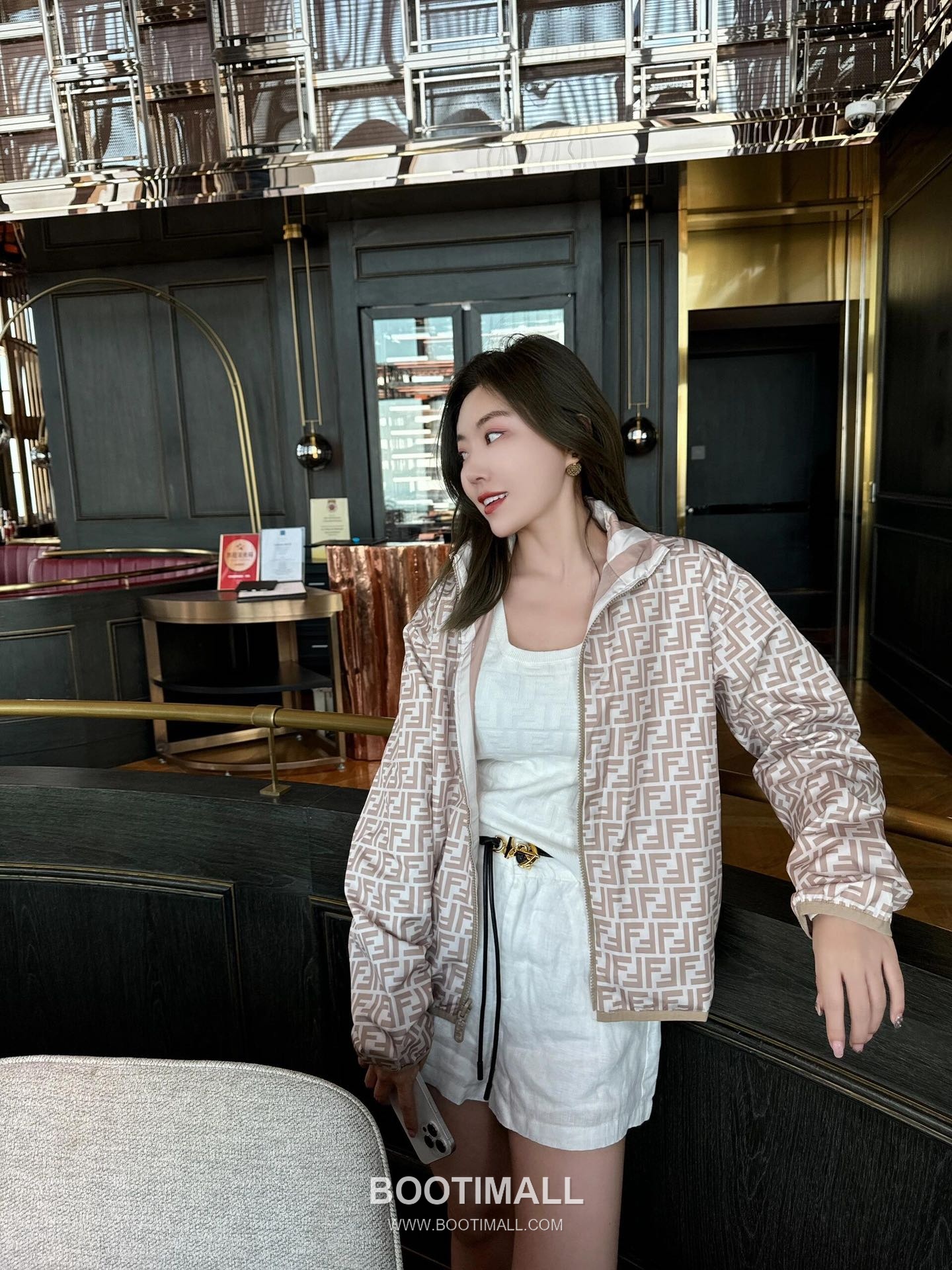 Fendi FF Pattern Reversible Recycled Nylon Jacket 펜디 FF 패턴 리버서블 재생 나일론 자켓 1