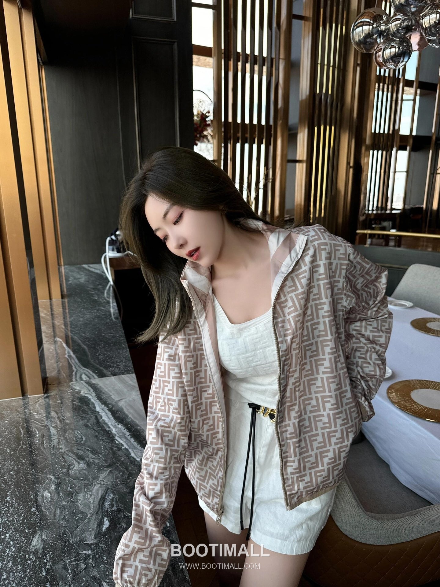 Fendi FF Pattern Reversible Recycled Nylon Jacket 펜디 FF 패턴 리버서블 재생 나일론 자켓 2