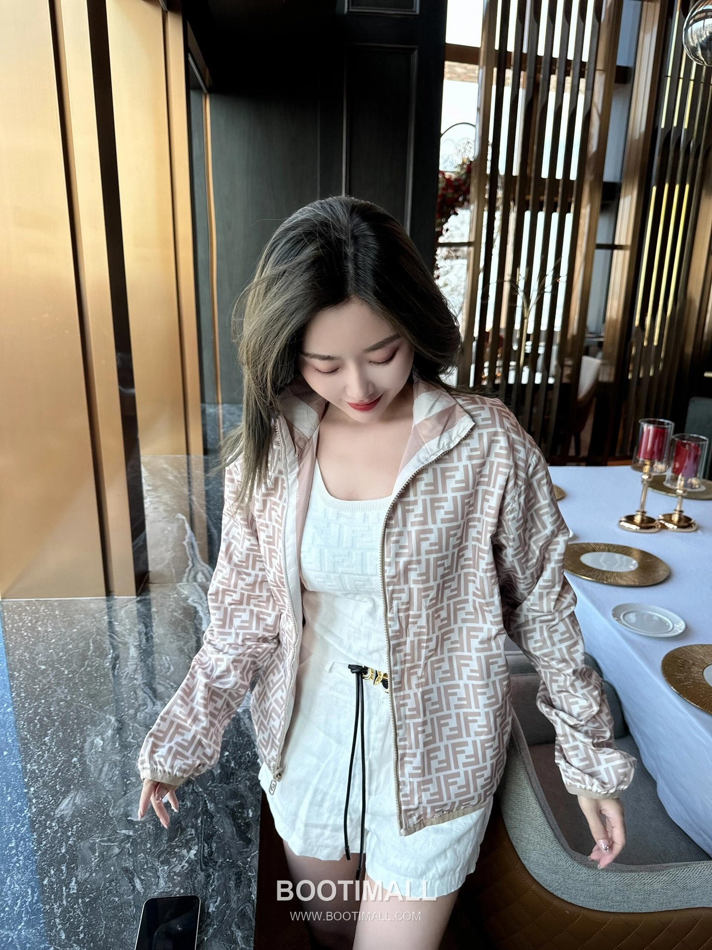 Fendi FF Pattern Reversible Recycled Nylon Jacket 펜디 FF 패턴 리버서블 재생 나일론 자켓 3