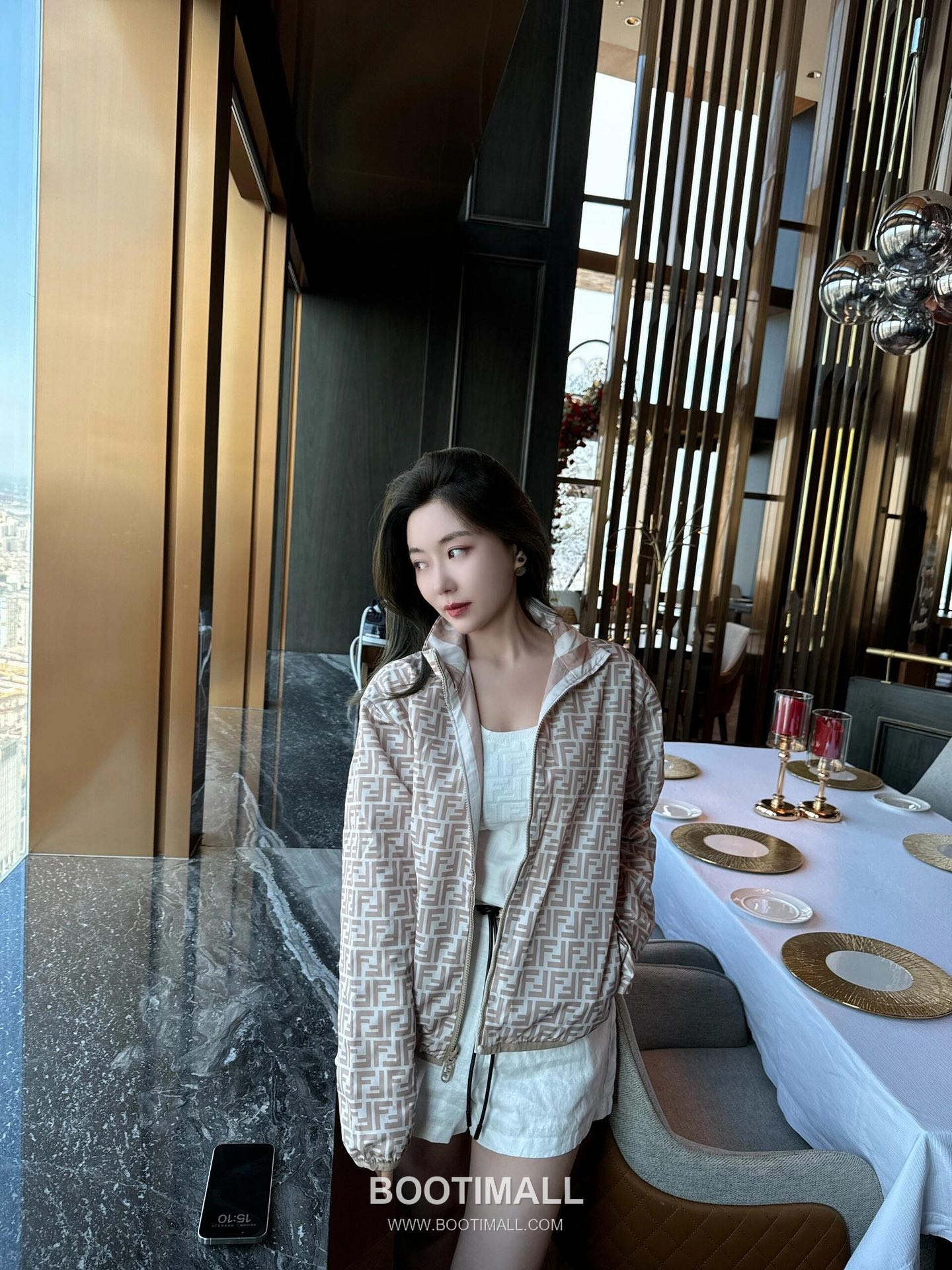 Fendi FF Pattern Reversible Recycled Nylon Jacket 펜디 FF 패턴 리버서블 재생 나일론 자켓 5