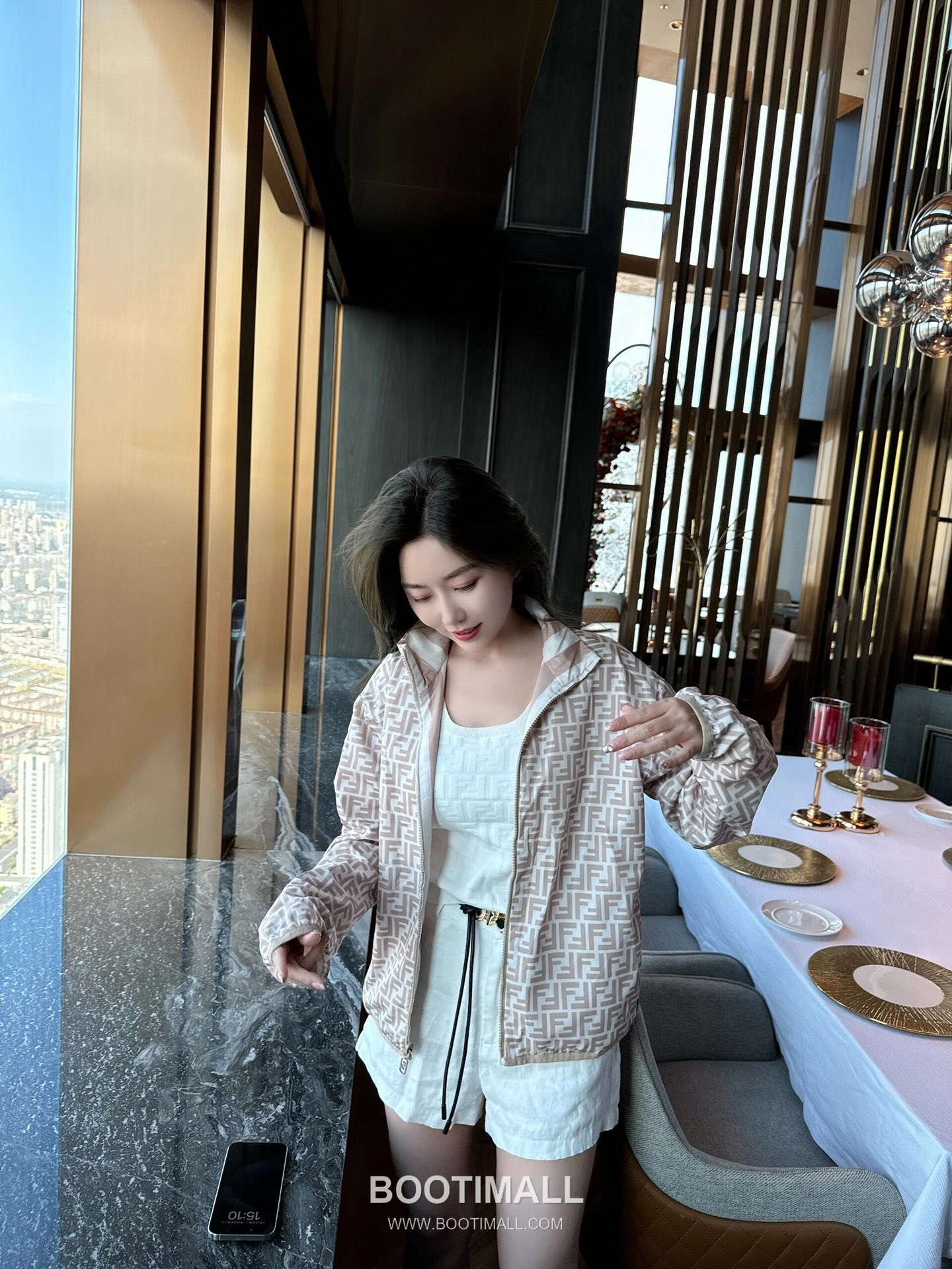 Fendi FF Pattern Reversible Recycled Nylon Jacket 펜디 FF 패턴 리버서블 재생 나일론 자켓 6