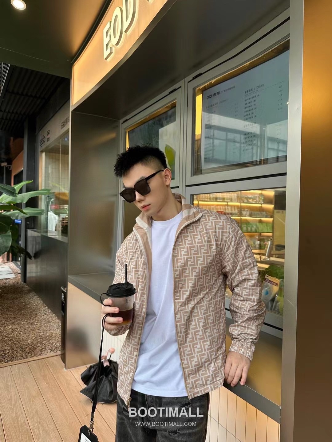 Fendi FF Pattern Reversible Recycled Nylon Jacket 펜디 FF 패턴 리버서블 재생 나일론 자켓 9