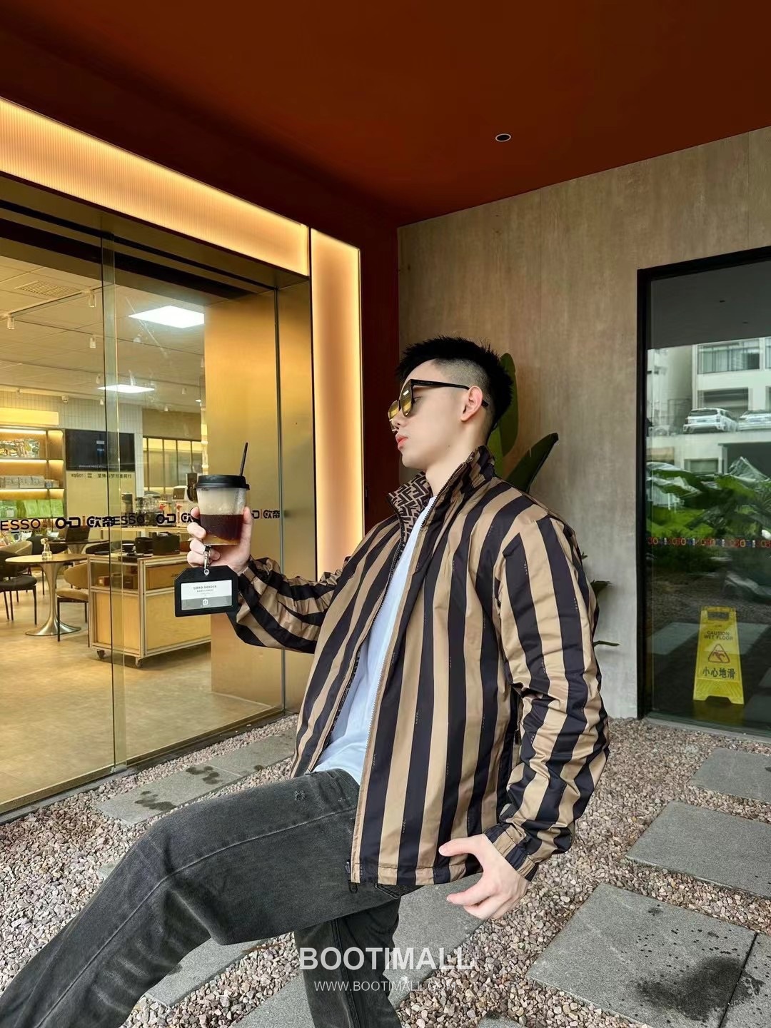 Fendi FF Pattern Reversible Recycled Nylon Jacket 펜디 FF 패턴 리버서블 재생 나일론 자켓 6