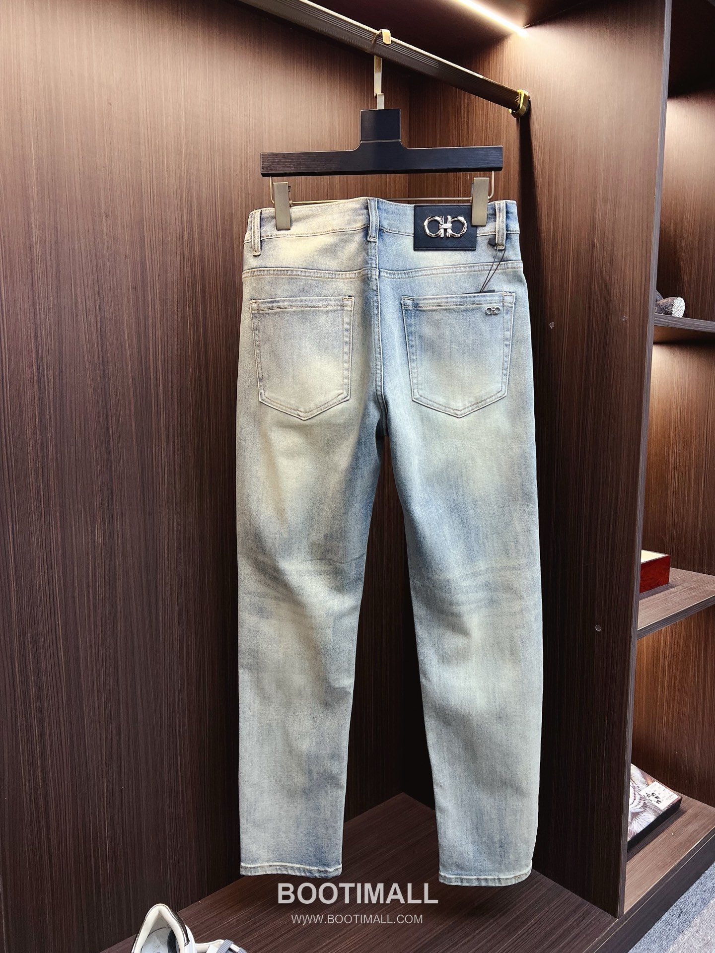 Ferragamo Selvedge Denim Jeans Indigo Blue 페라가모 셀비지 데님 진 인디고 블루 9