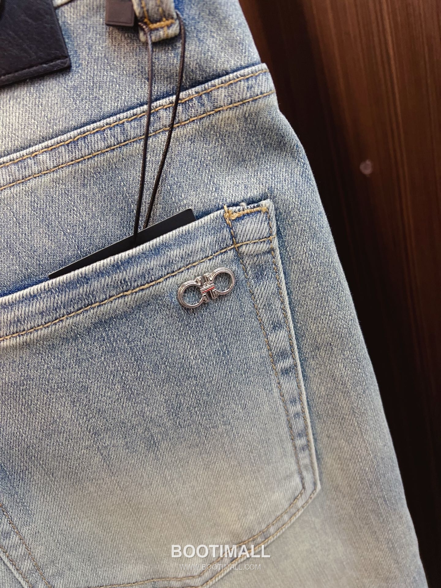 Ferragamo Selvedge Denim Jeans Indigo Blue 페라가모 셀비지 데님 진 인디고 블루 11