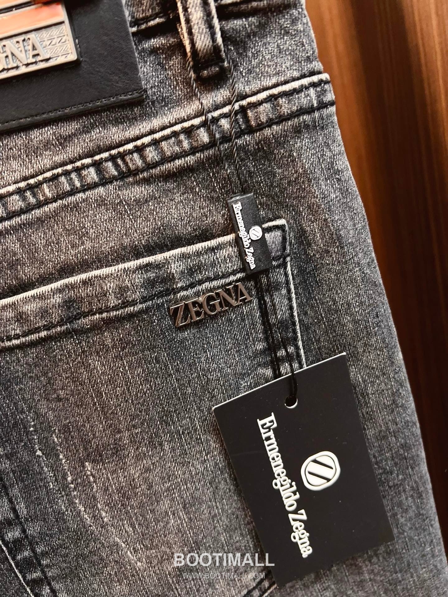 Zegna Denim Jeans Indigo Blue 제냐 데님 진 인디고 블루 12