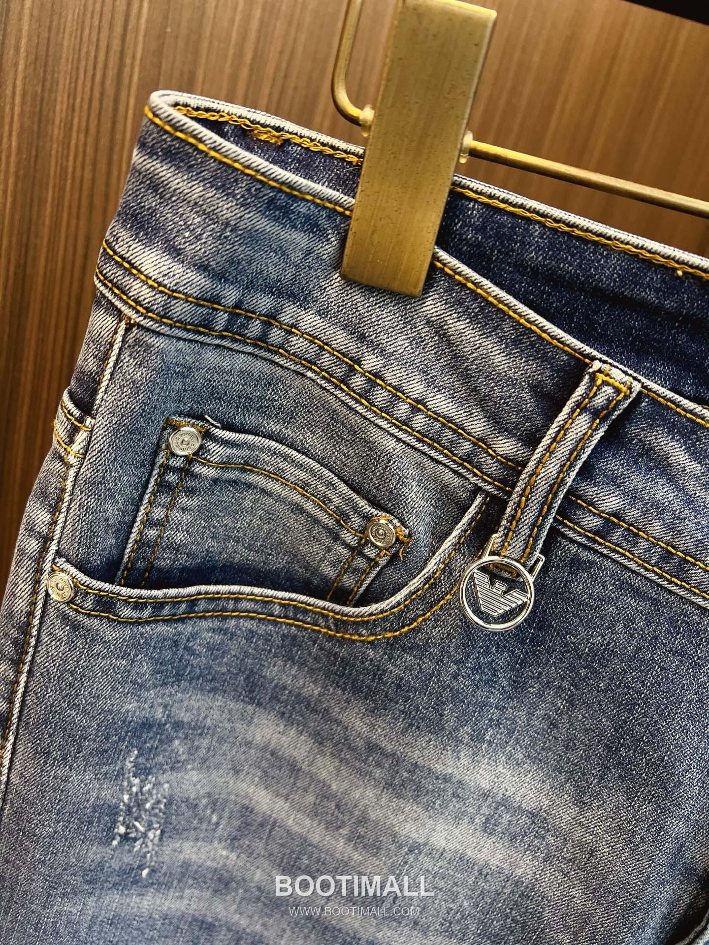 Armani Selvedge Denim Jeans Indigo 아르마니 셀비지 데님 진 인디고 5