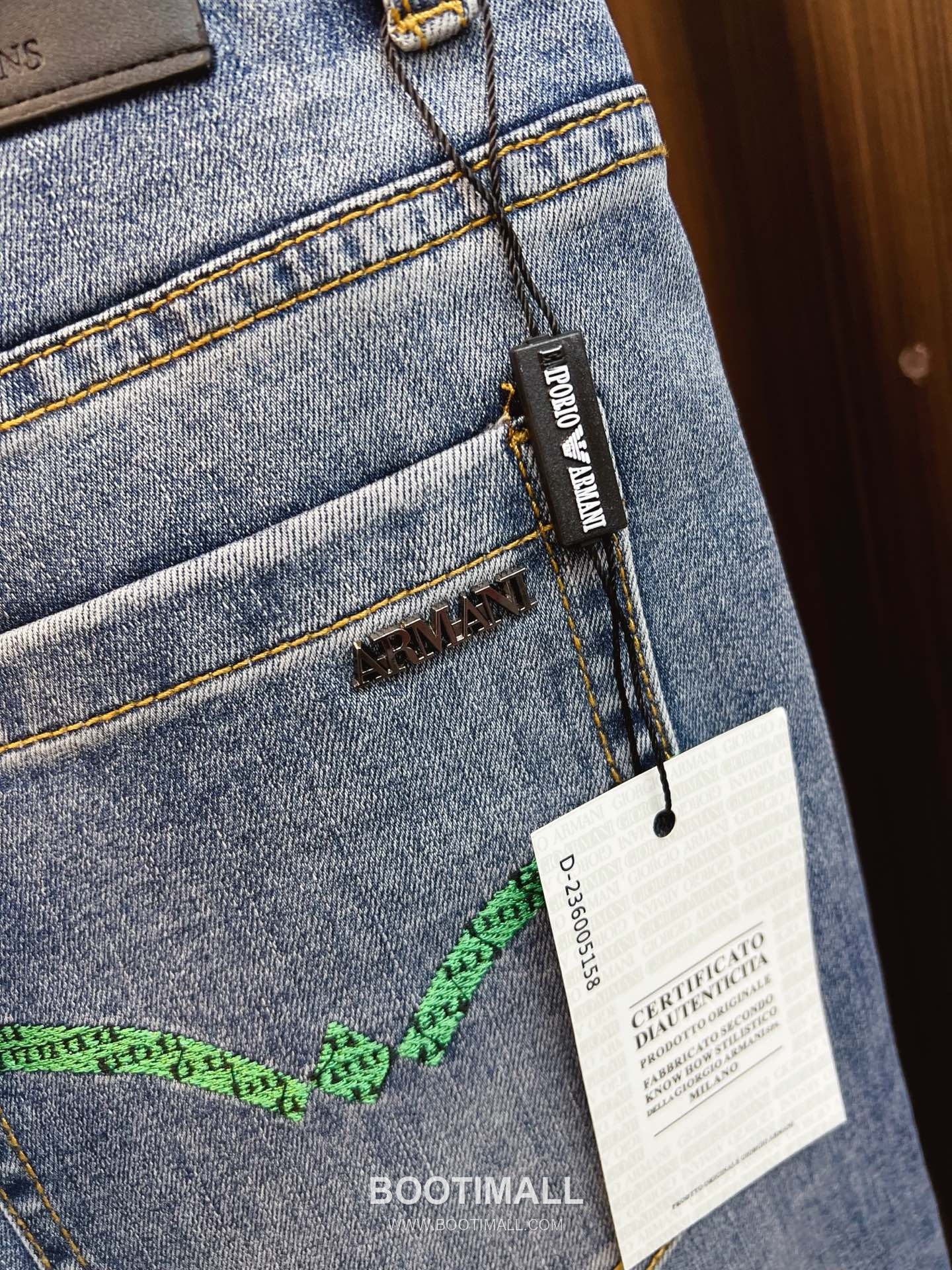 Armani Selvedge Denim Jeans Indigo 아르마니 셀비지 데님 진 인디고 12