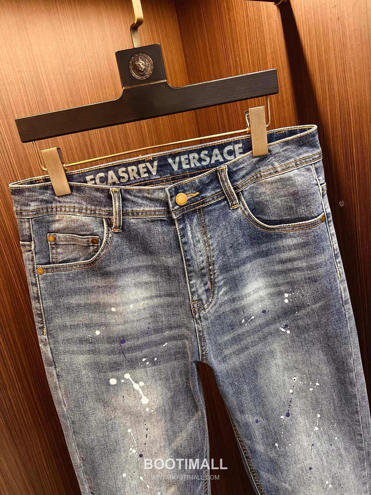 Versace Denim Jeans Indigo Blue 베르사체 데님 진 인디고 블루 4
