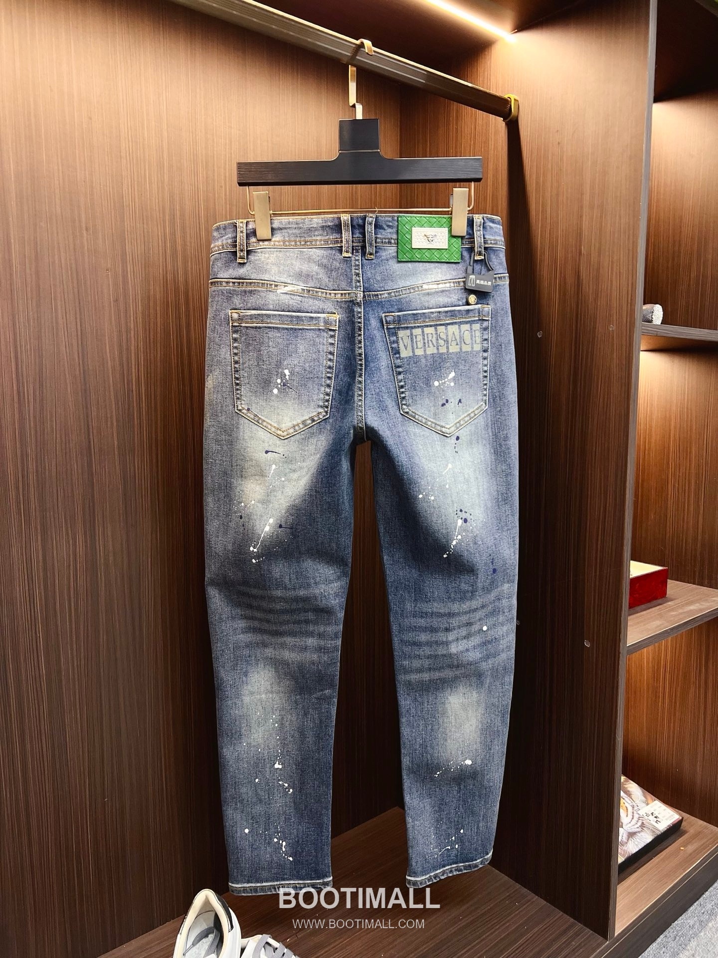 Versace Denim Jeans Indigo Blue 베르사체 데님 진 인디고 블루 10
