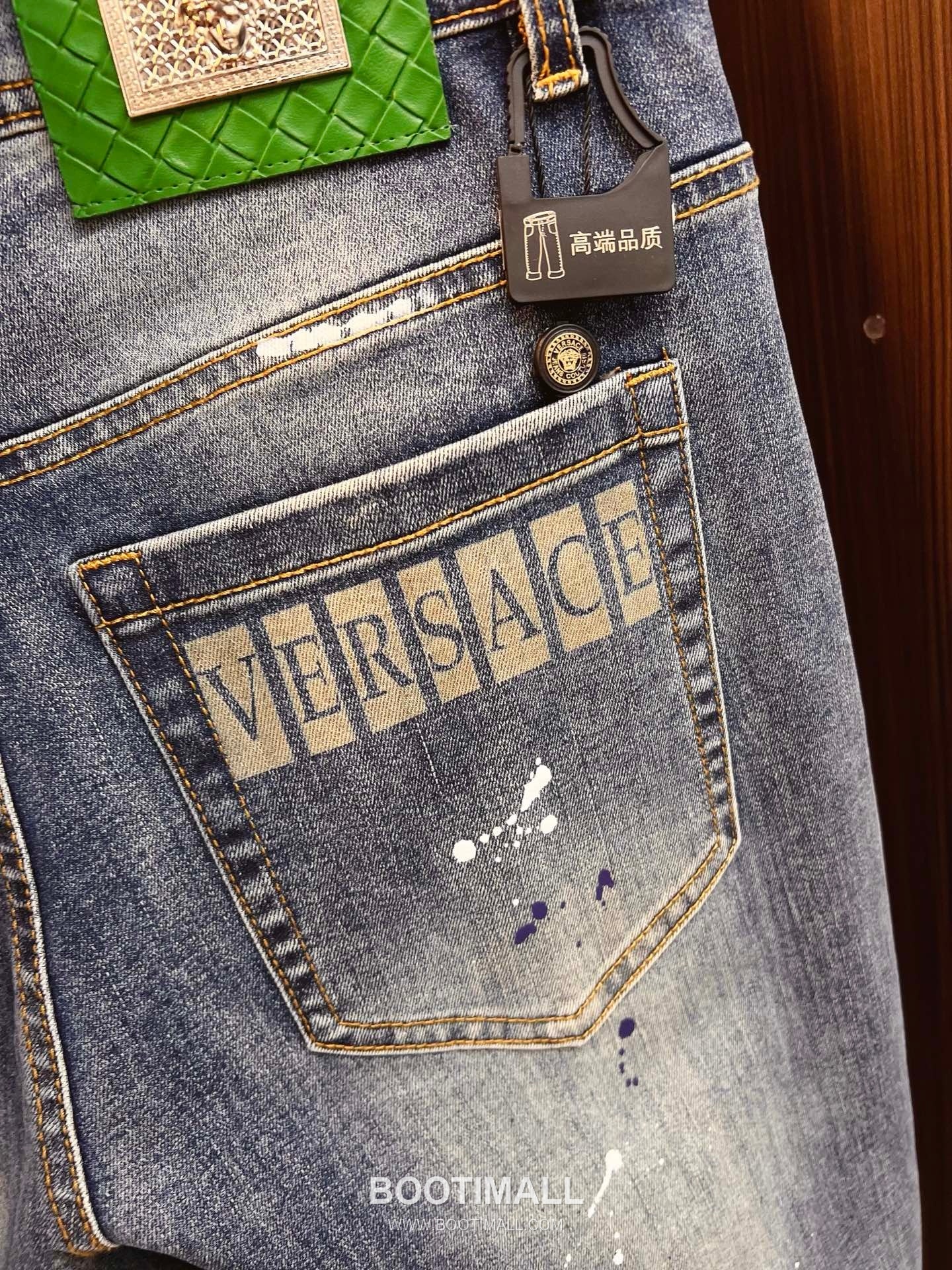 Versace Denim Jeans Indigo Blue 베르사체 데님 진 인디고 블루 13