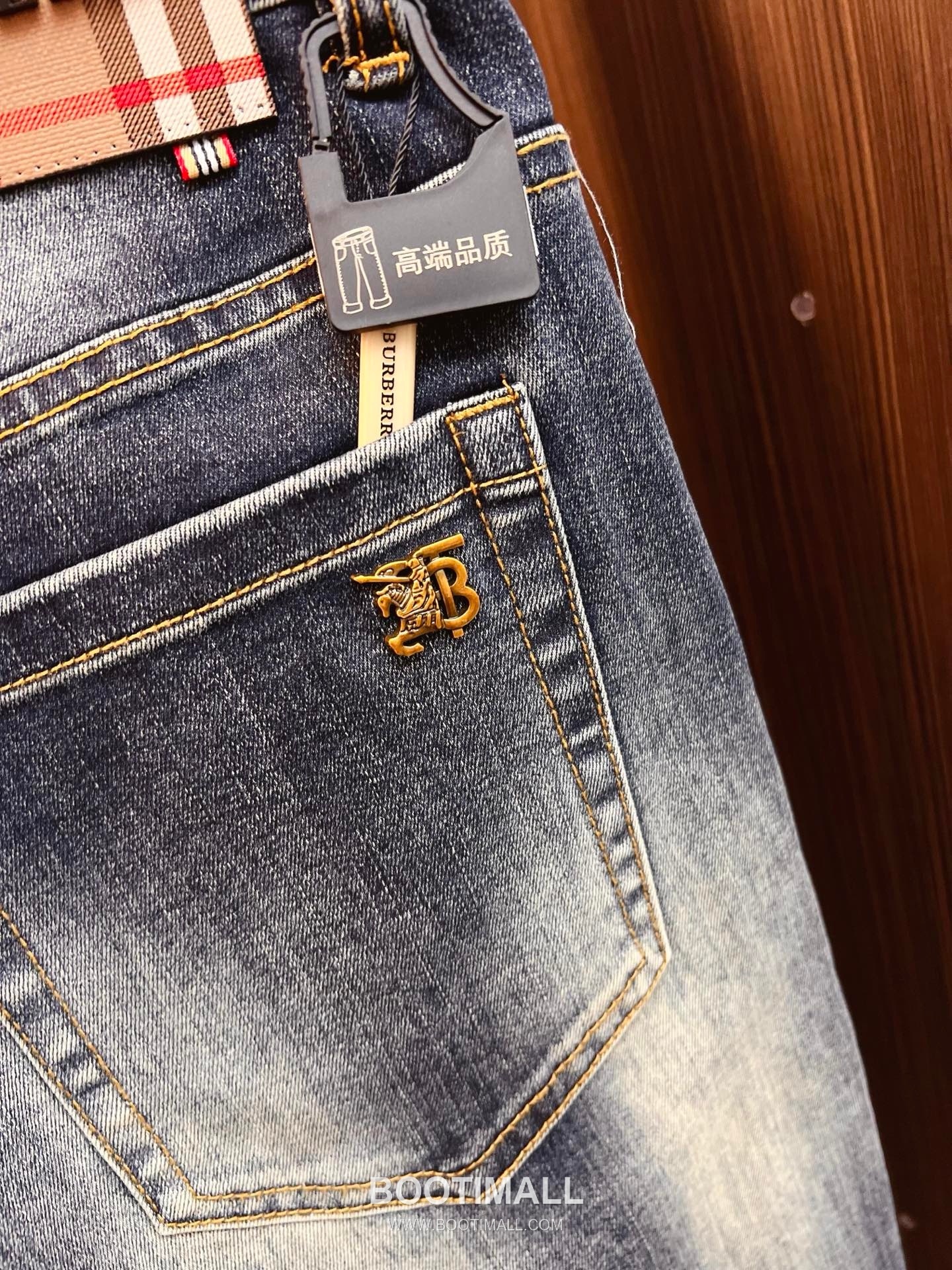 Burberry Selvedge Denim Jeans Indigo Blue 버버리 셀비지 데님 진 인디고 블루 12