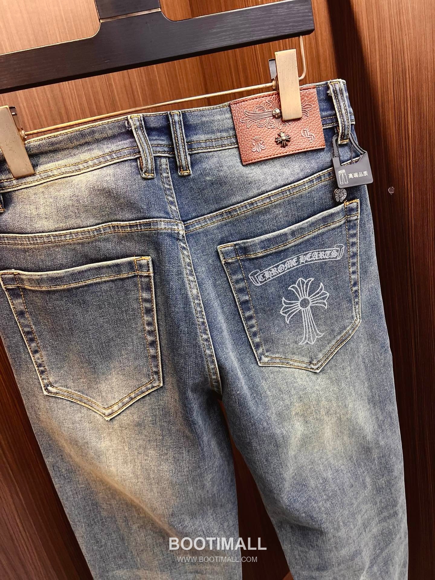 Chrome Hearts Japanese Okayama Denim Straight Jeans Indigo 크롬하츠 재패니즈 오카야마 데님 스트레이트 진 인디고 11