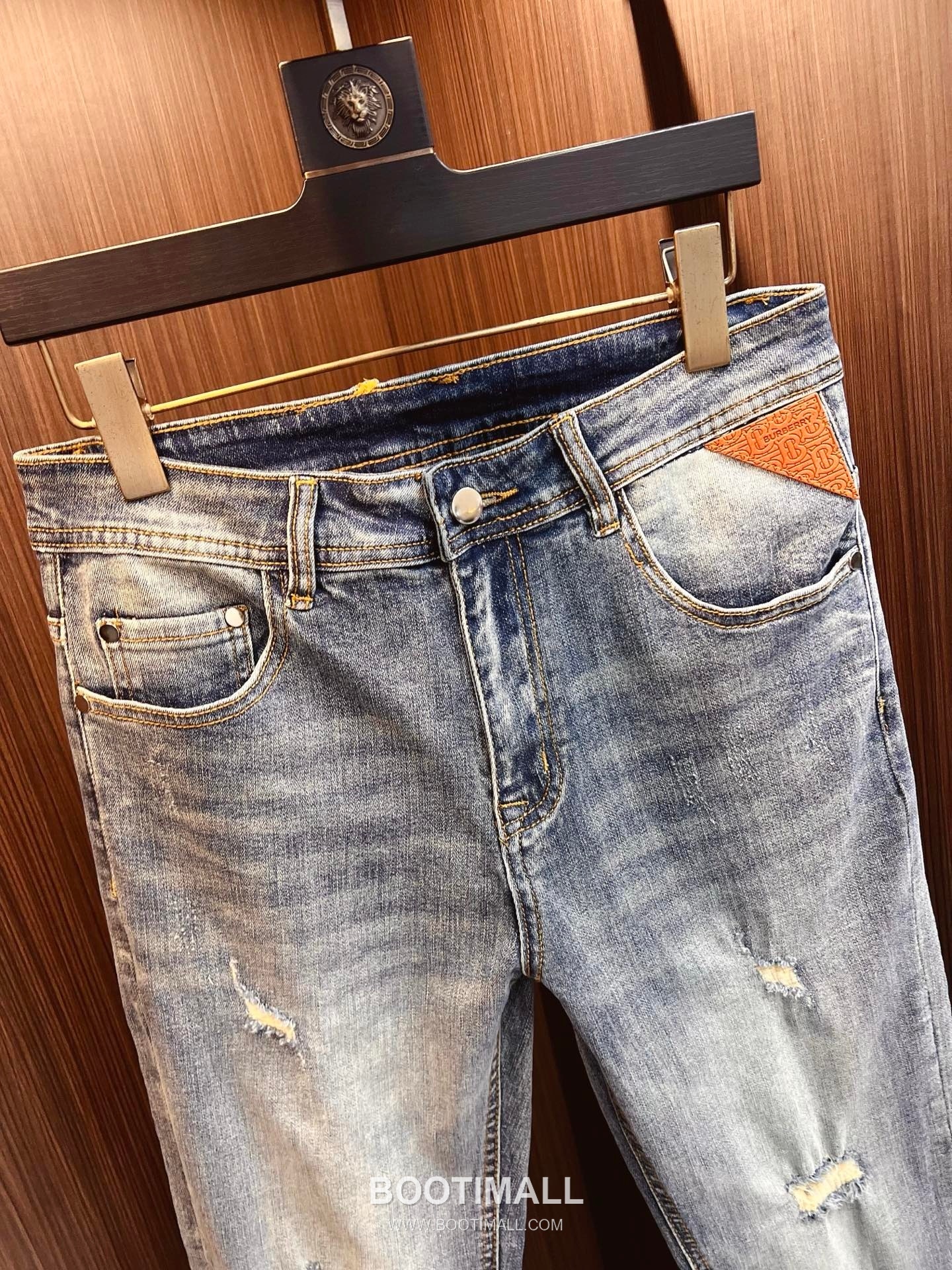 Burberry Selvedge Denim Jeans Indigo Blue 버버리 셀비지 데님 진 인디고 블루 4