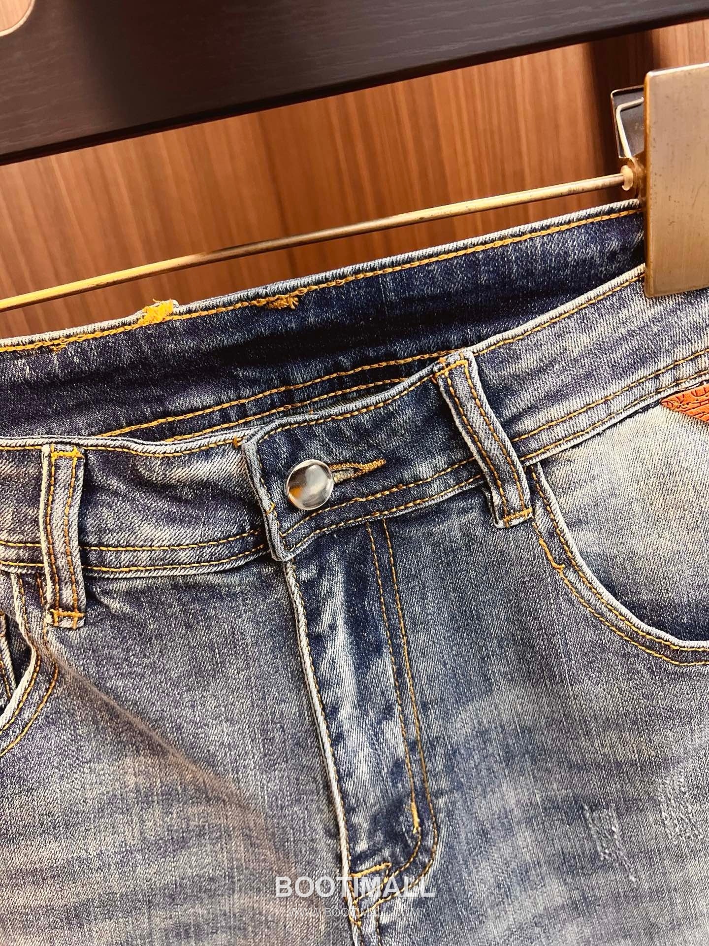 Burberry Selvedge Denim Jeans Indigo Blue 버버리 셀비지 데님 진 인디고 블루 6