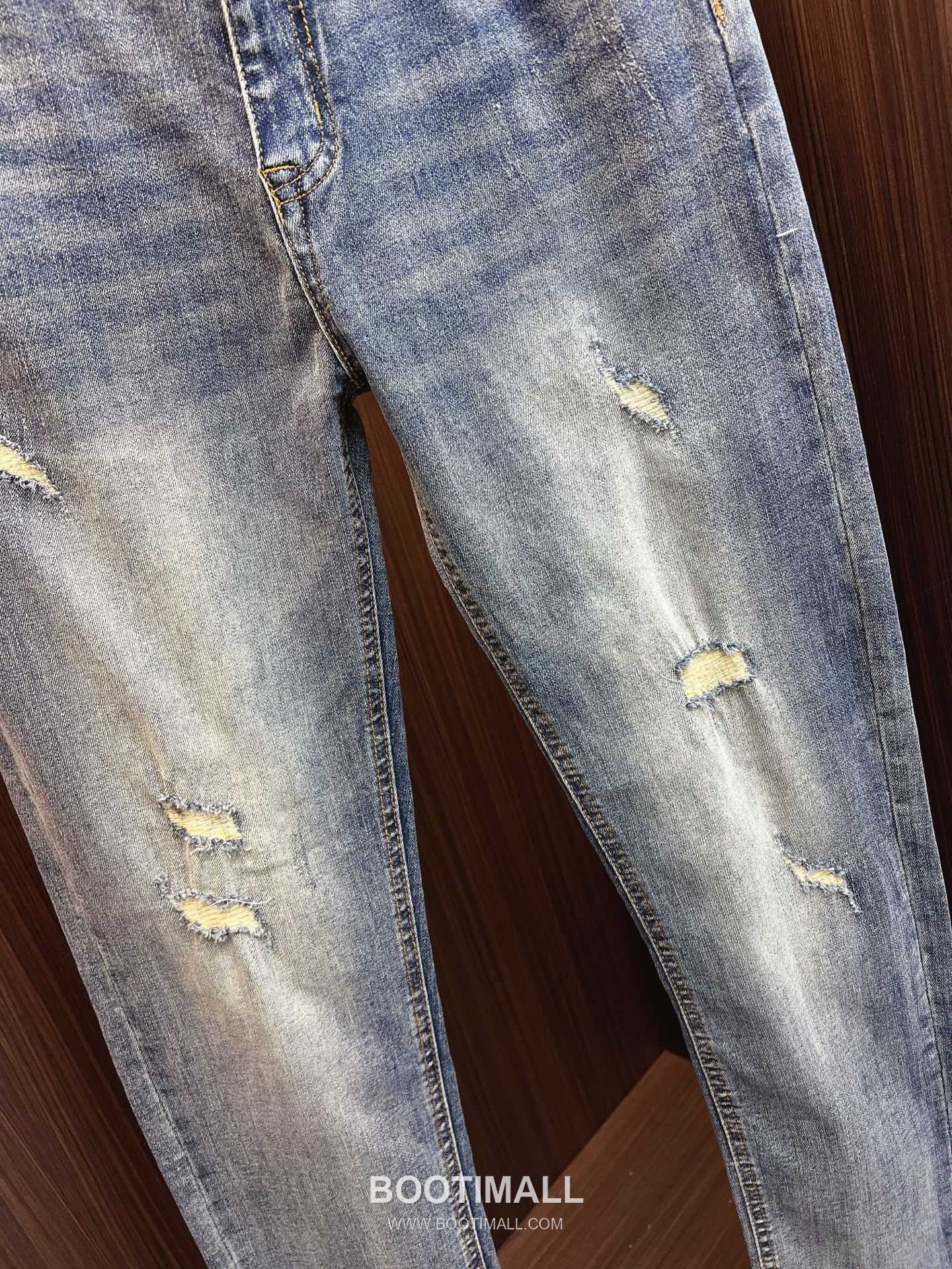 Givenchy Selvedge Denim Straight Jeans Indigo 지방시 셀비지 데님 스트레이트 진 인디고 8