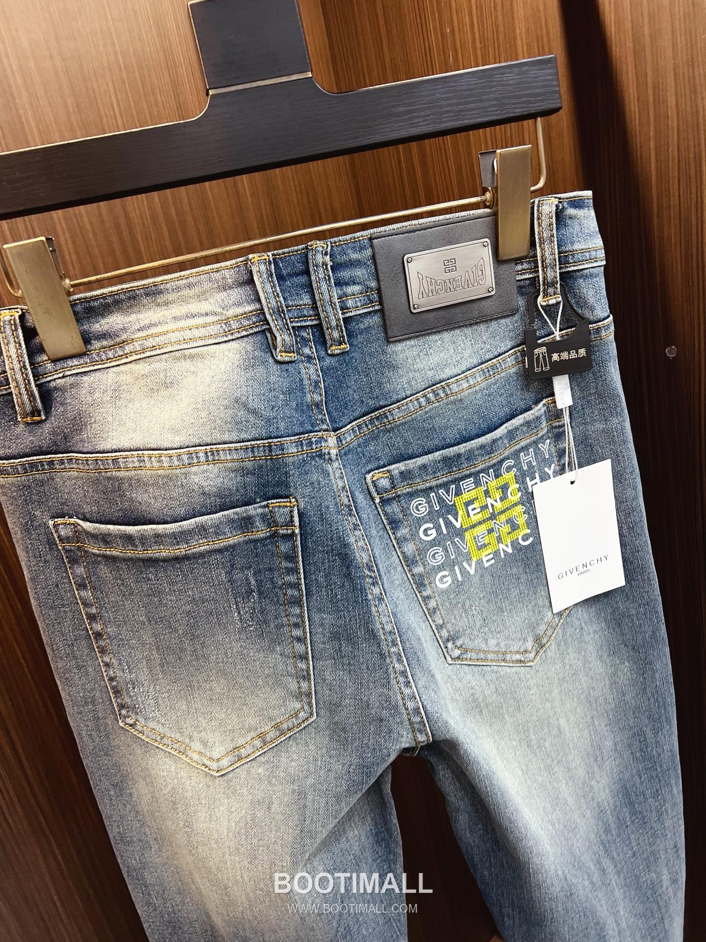 Givenchy Selvedge Denim Straight Jeans Indigo 지방시 셀비지 데님 스트레이트 진 인디고 12