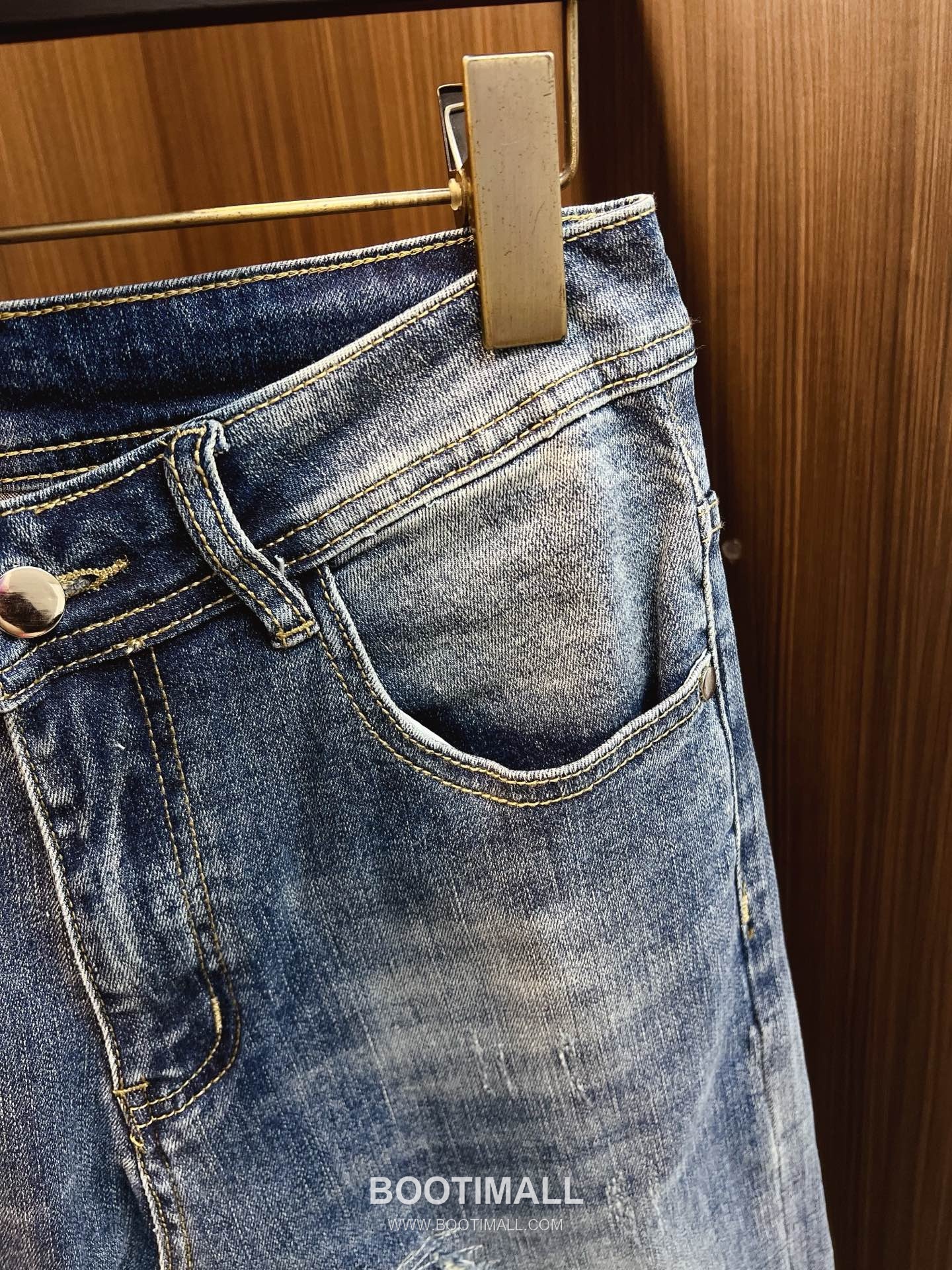 Chrome Hearts Japanese Okayama Denim Straight Jeans Indigo 크롬하츠 재패니즈 오카야마 데님 스트레이트 진 인디고 7