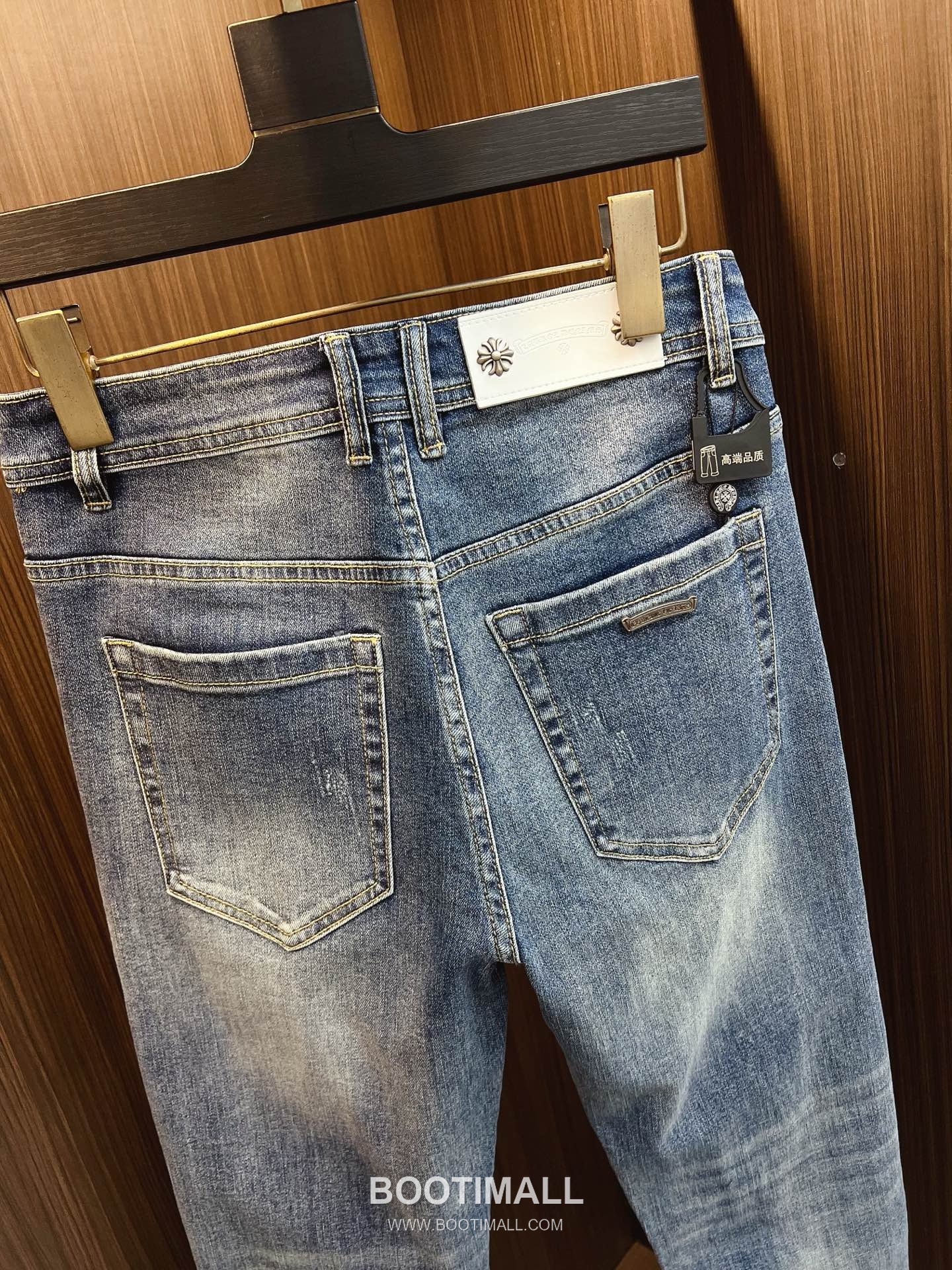 Chrome Hearts Japanese Okayama Denim Straight Jeans Indigo 크롬하츠 재패니즈 오카야마 데님 스트레이트 진 인디고 12