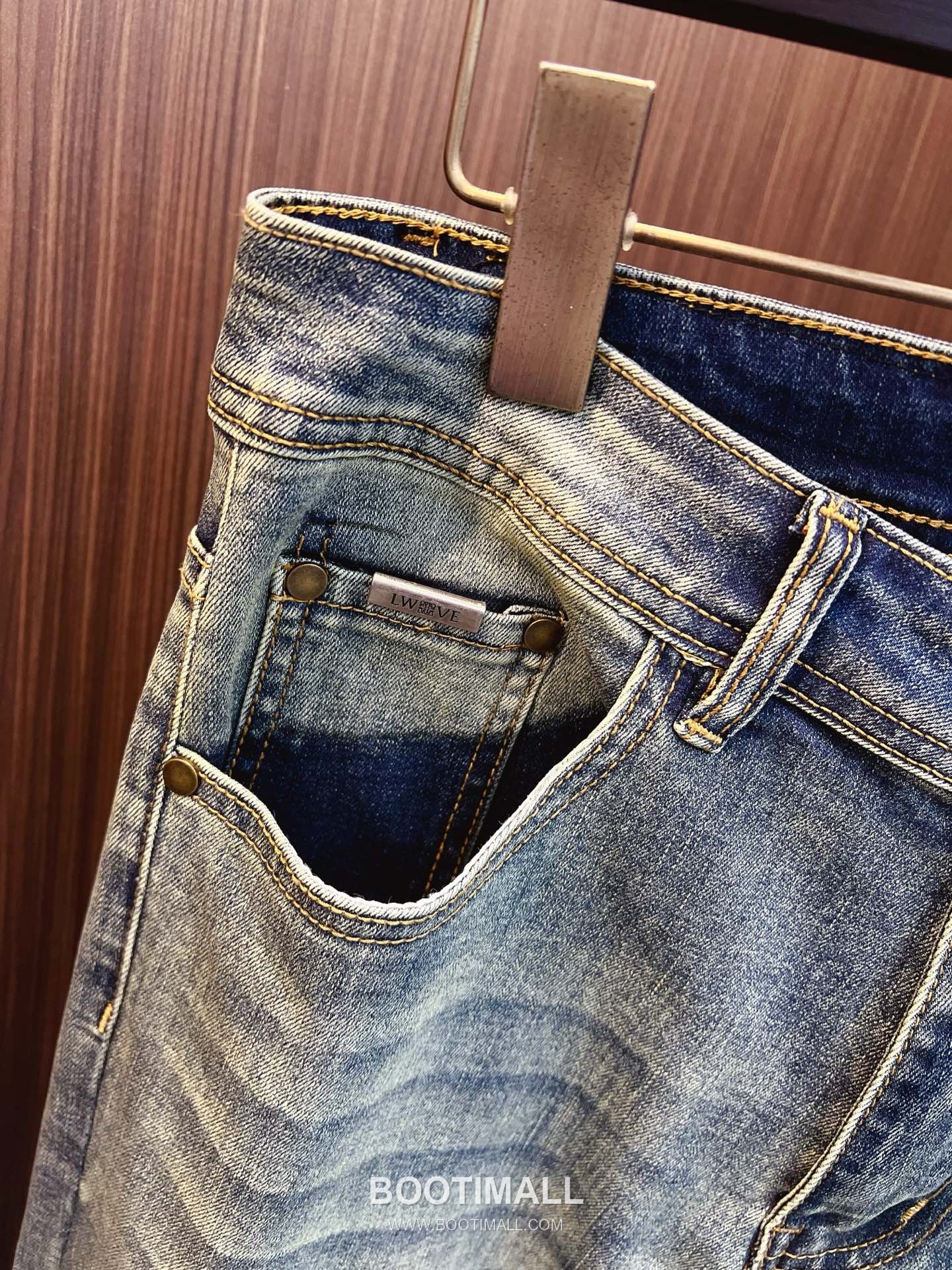 Loewe Denim Jeans Indigo Blue 로에베 데님 진 인디고 블루 5