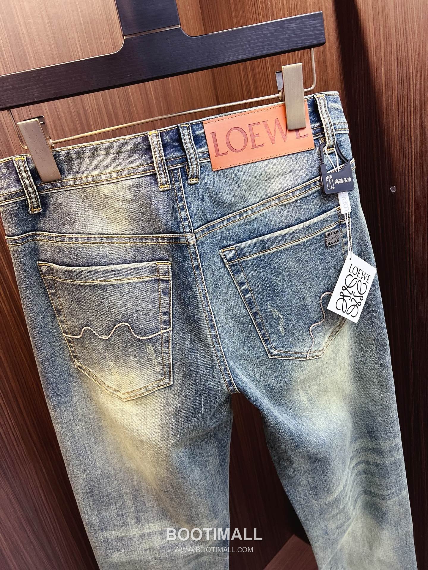Loewe Denim Jeans Indigo Blue 로에베 데님 진 인디고 블루 11