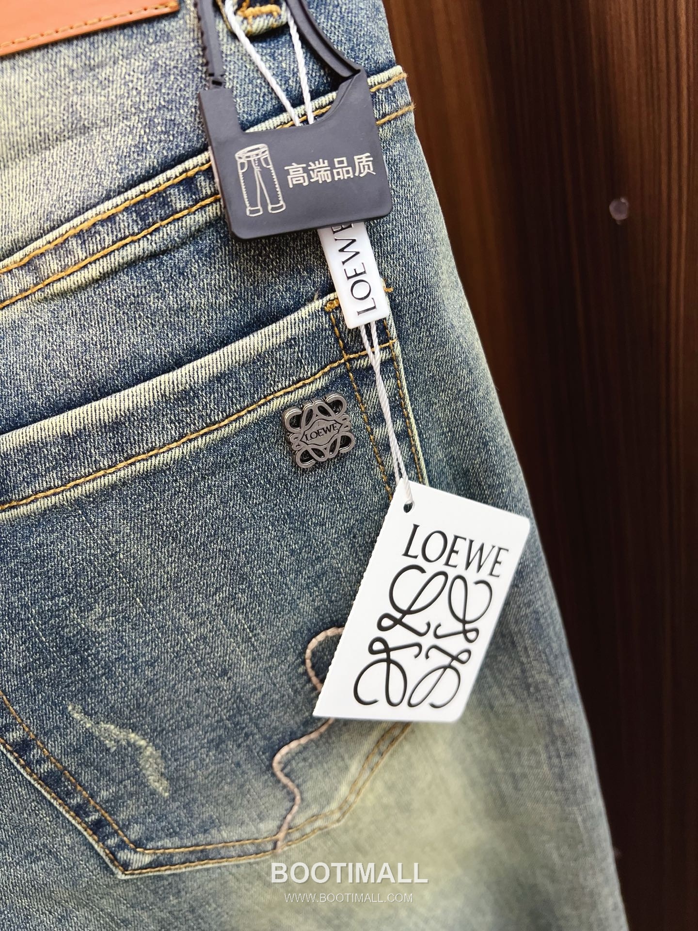 Loewe Denim Jeans Indigo Blue 로에베 데님 진 인디고 블루 12