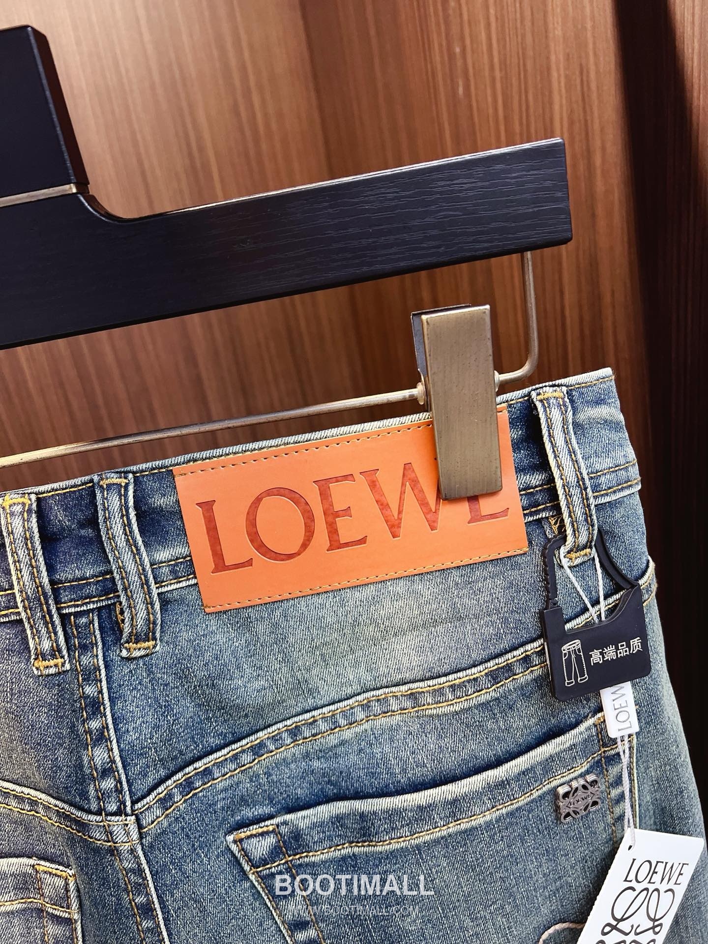 Loewe Denim Jeans Indigo Blue 로에베 데님 진 인디고 블루 13