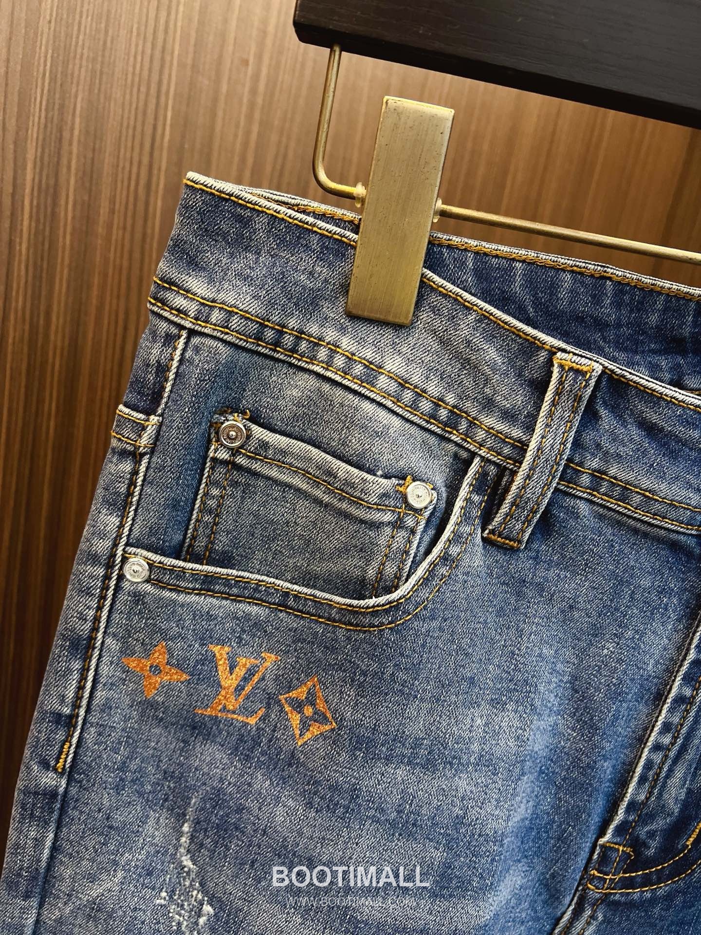 Louis Vuitton Selvedge Denim Jeans Indigo Blue 루이비통 셀비지 데님 진 인디고 블루 5
