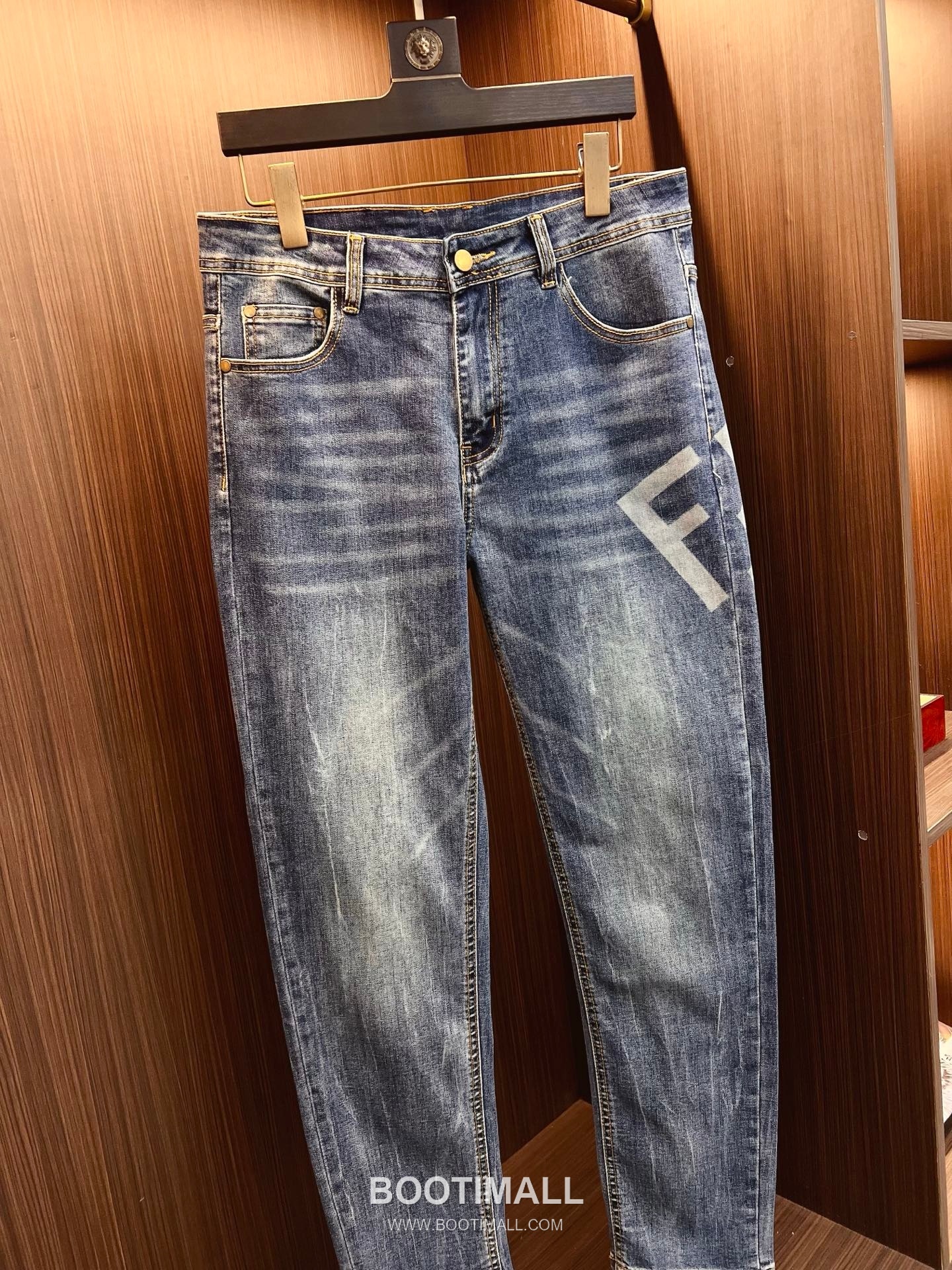 Fendi Selvedge Denim Jeans Indigo Blue 펜디 셀비지 데님 진 인디고 블루 3
